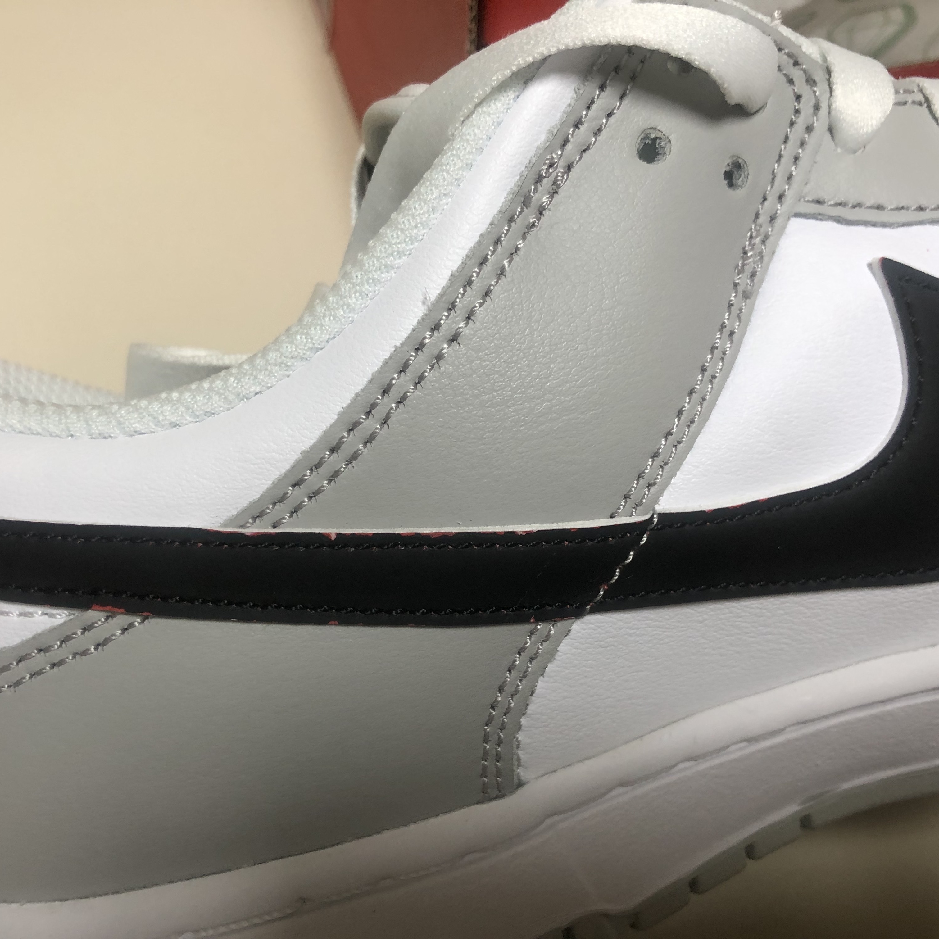 Nike Dunk Low Retro SE Jackpot Grey Fog 착용 스타일 - 3