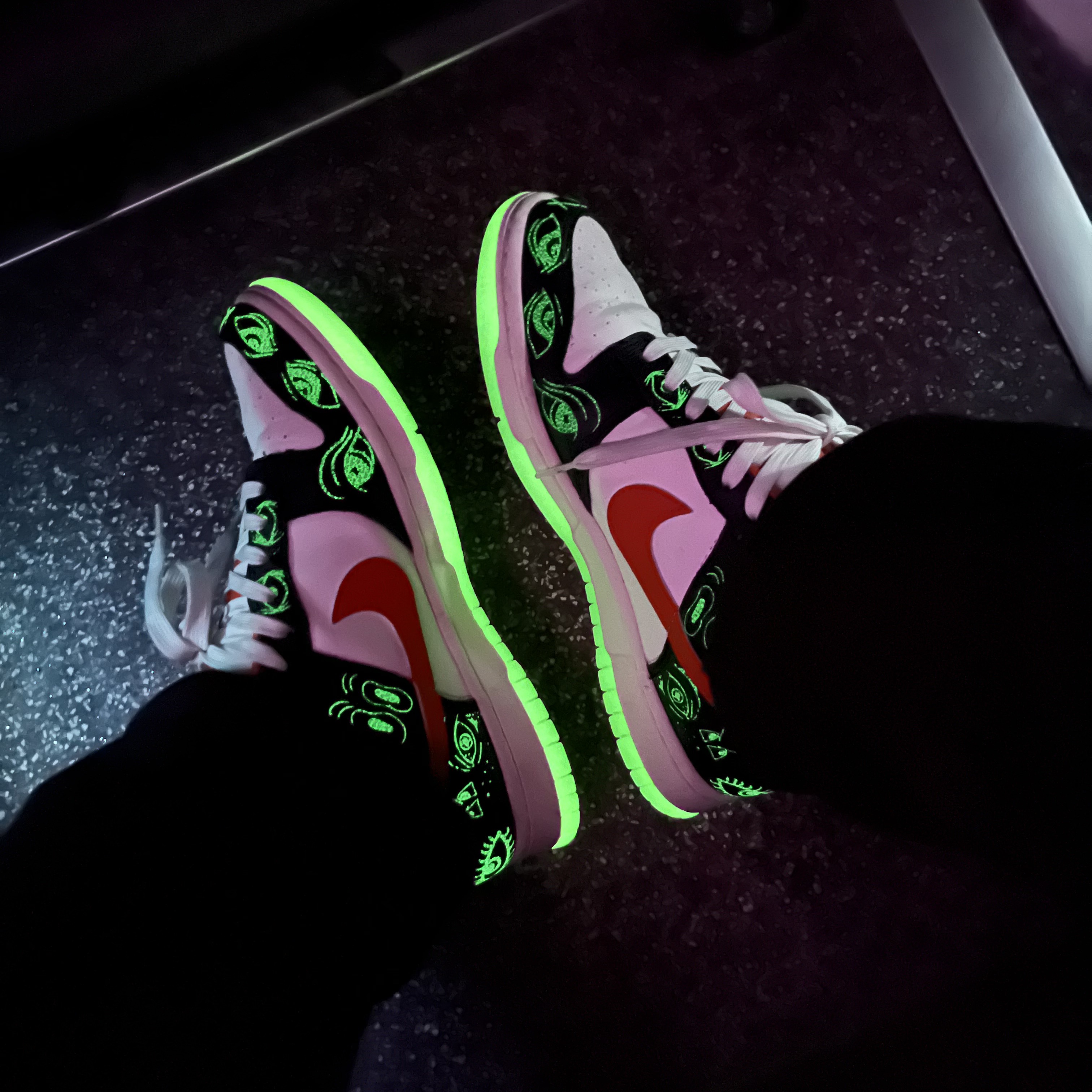Nike Dunk Low Retro PRM Halloween 착용 스타일