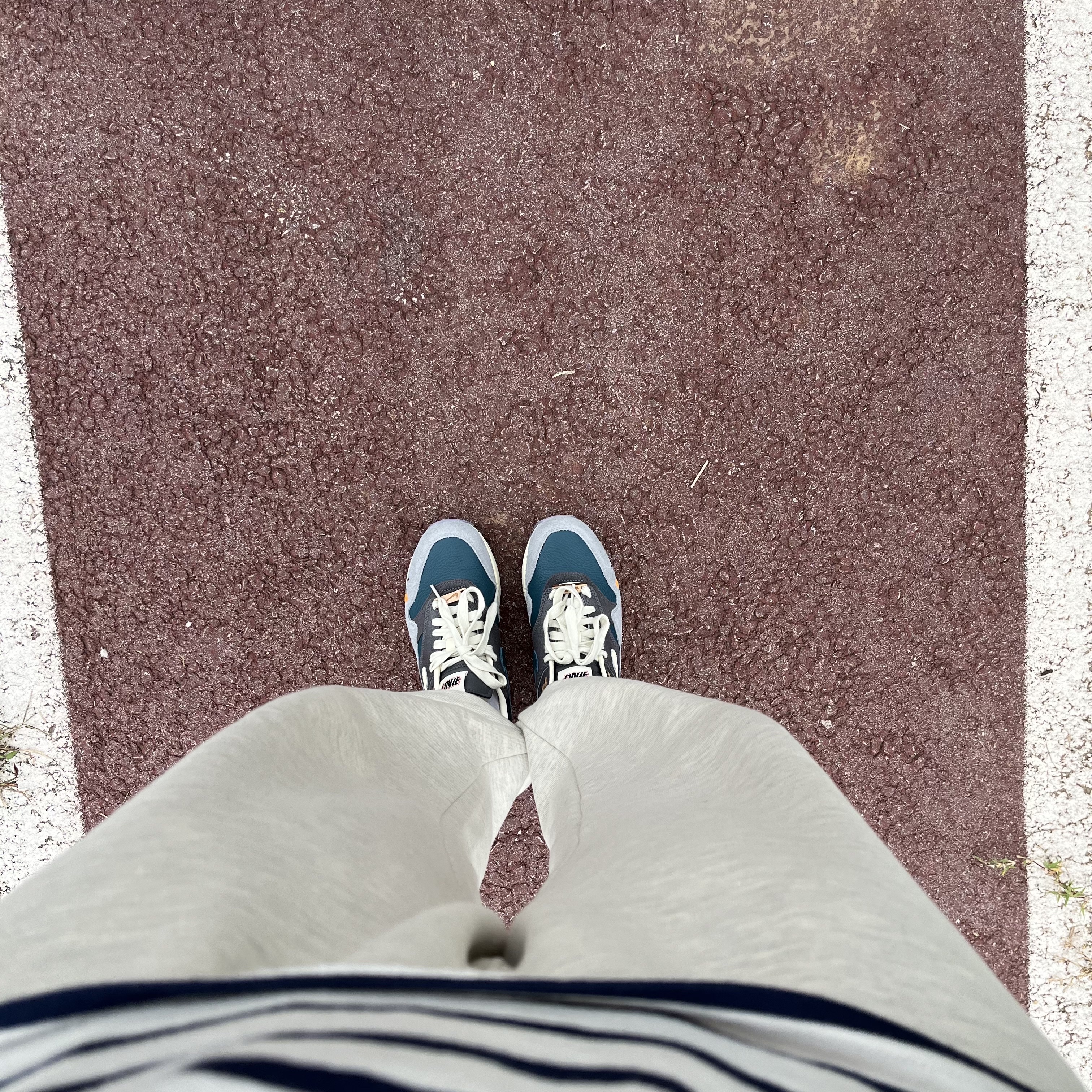 Nike x Kasina Air Max 1 SP Won-Ang Particle Grey 착용 스타일
