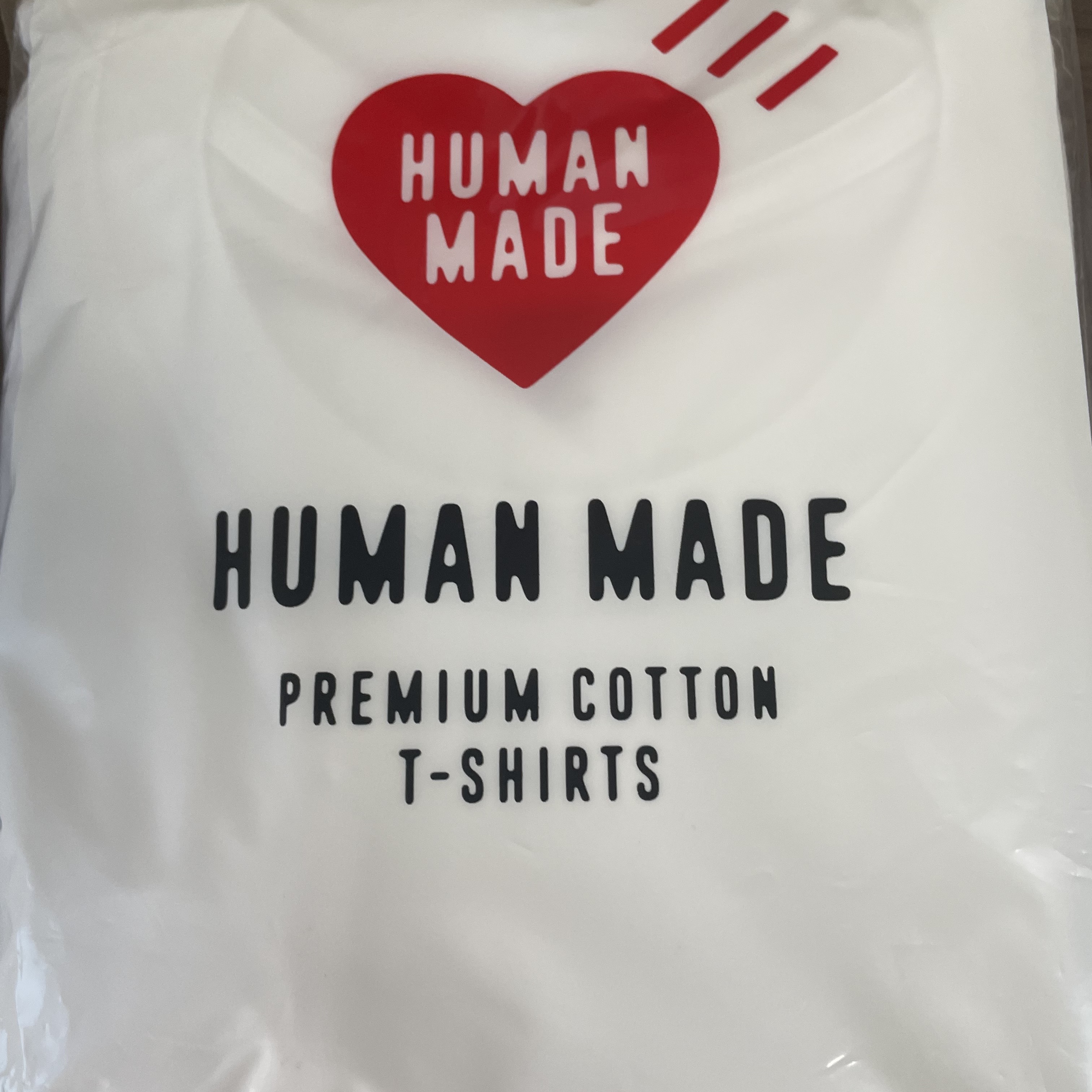 Human Made T-Shirts White (3 Pack) 착용 스타일 - 1