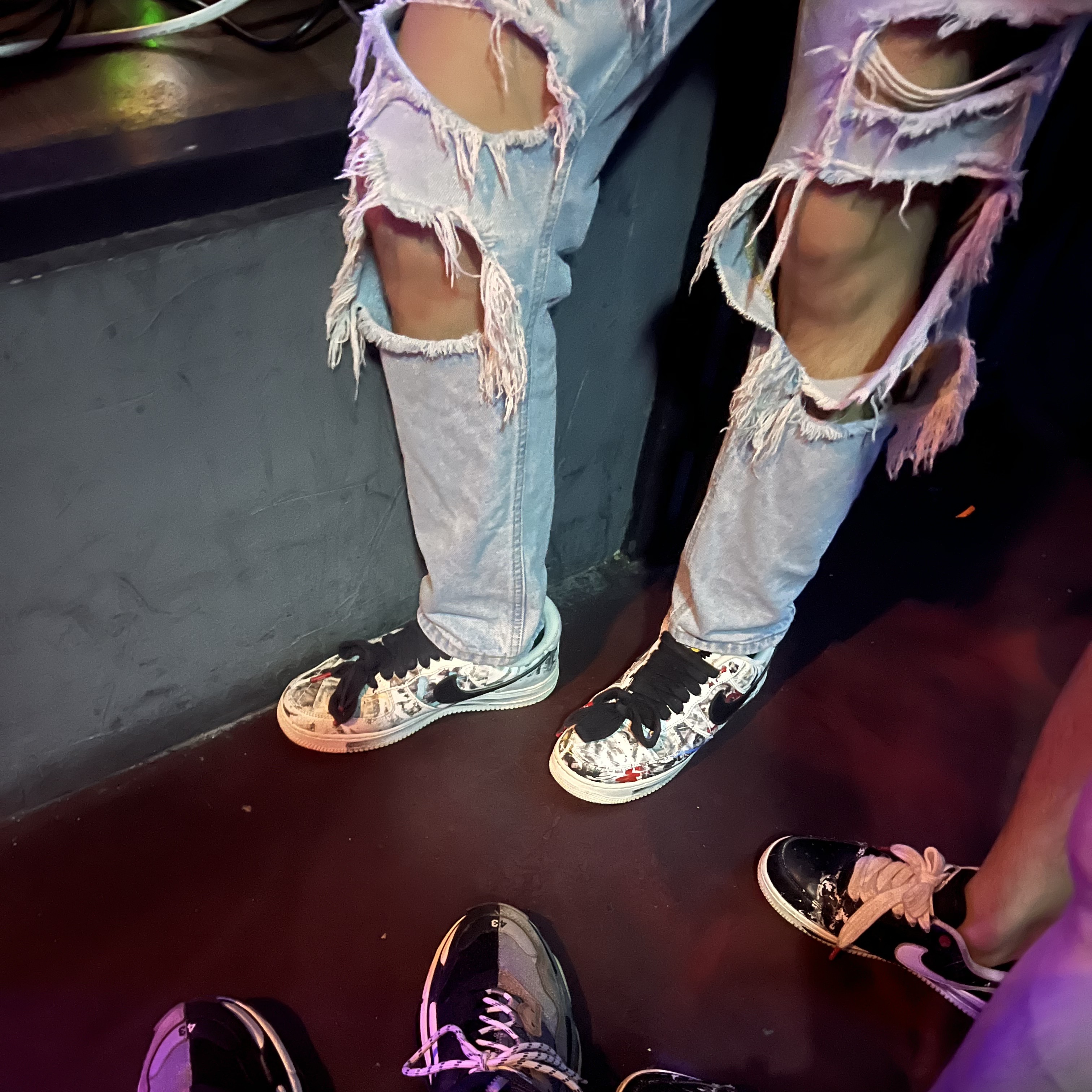 Nike x Peaceminusone Air Force 1 Low Para-Noise 2.0, Nike x Peaceminusone Air Force 1 Low Para-Noise 착용 스타일