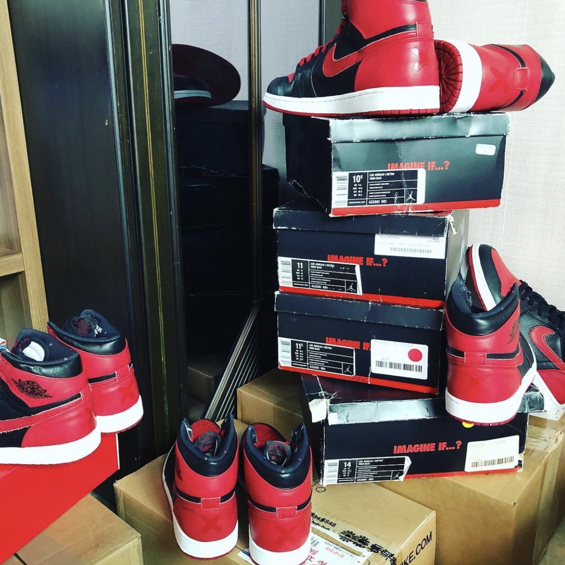 Jordan 1 Retro High Banned 2011 착용 스타일