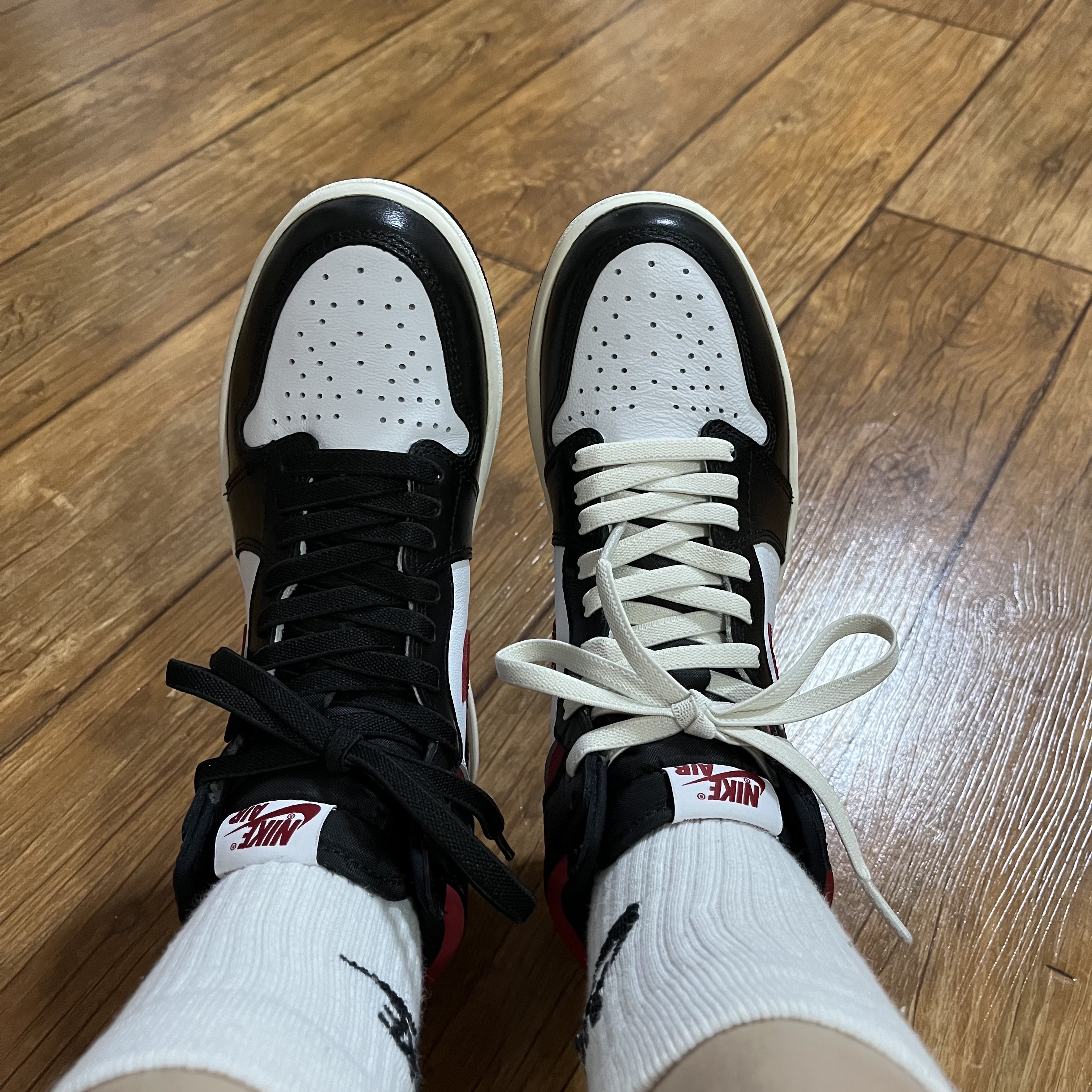 Jordan 1 Retro High OG Gym Red 착용 스타일 - 2