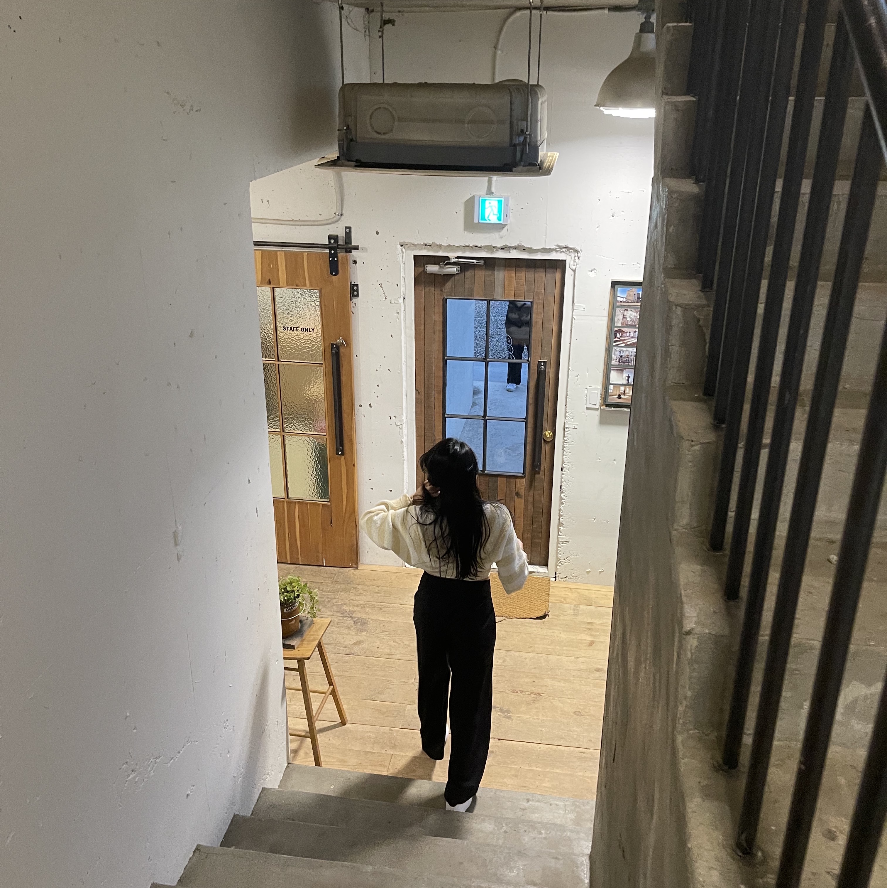 Nike Air Force 1 '07 White Black 착용 스타일 - 4