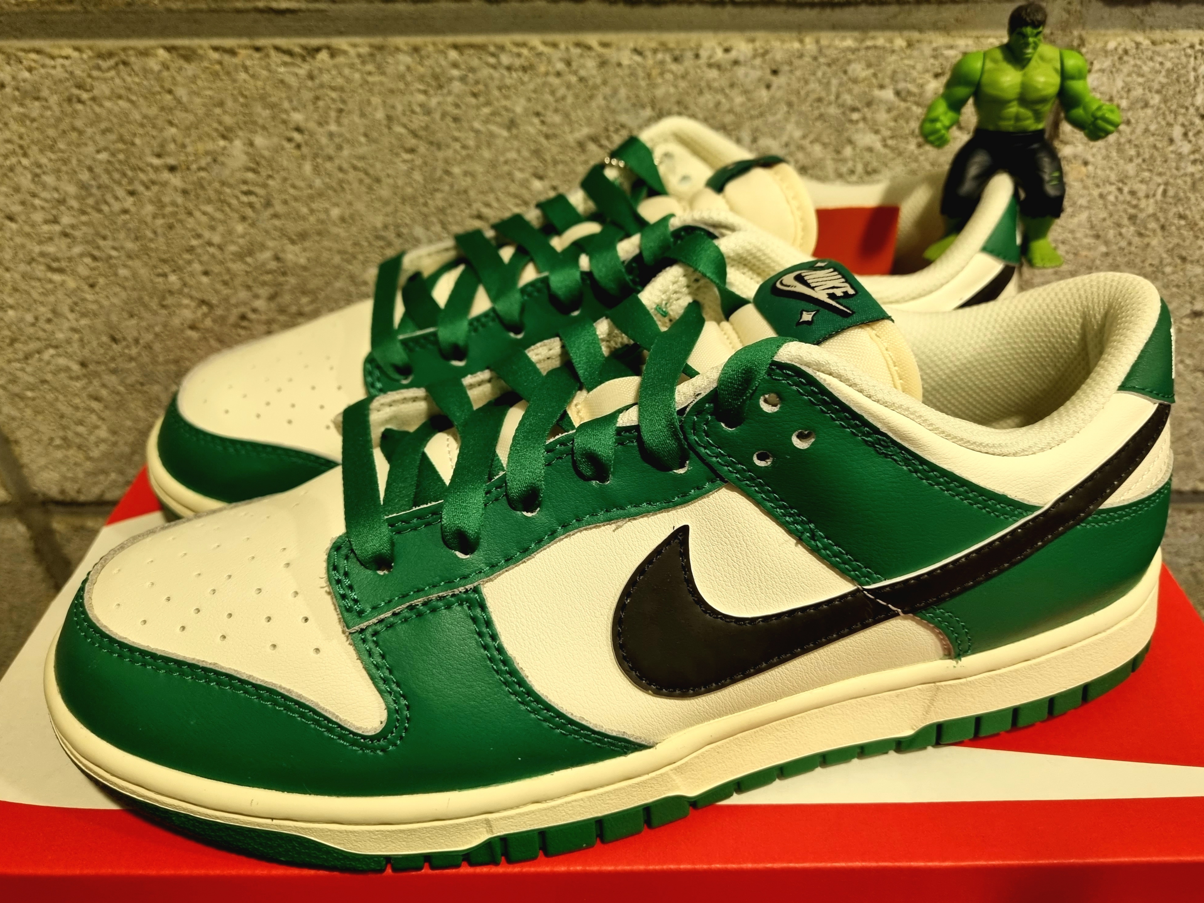 Nike Dunk Low Retro SE Jackpot Malachite 착용 스타일 - 1