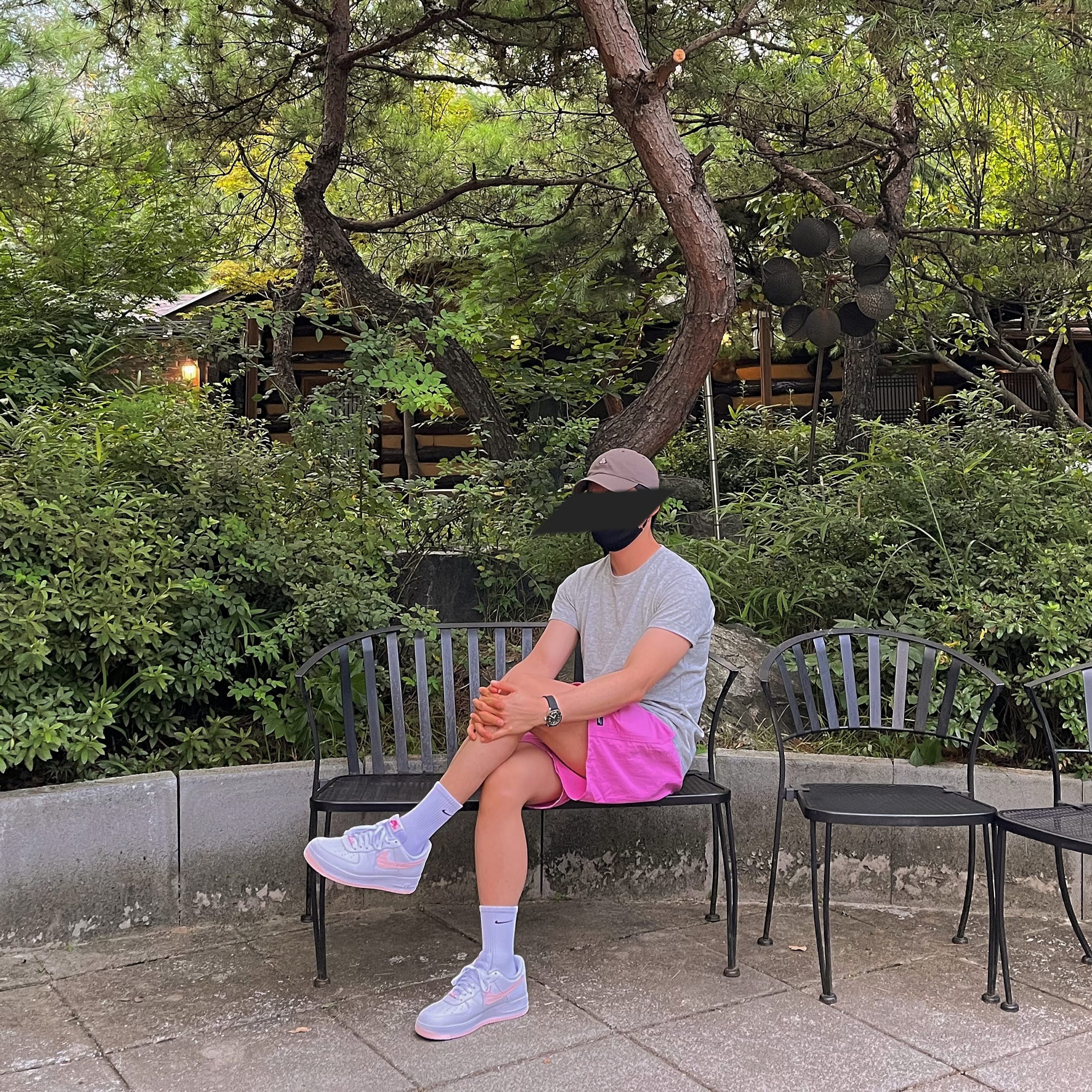 Nike Air Force 1 '07 Valentine's Day 2022, Nike ACG Heritage 86 Cap Hazel Rush 착용 스타일