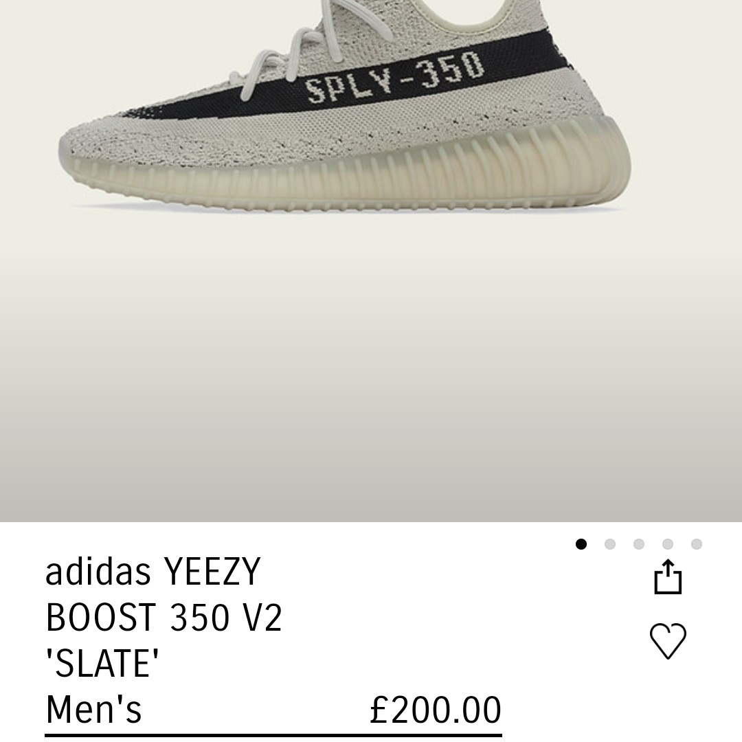 Adidas Yeezy Boost 350 V2 Slate Core Black 2022/2023 착용 스타일 - 3