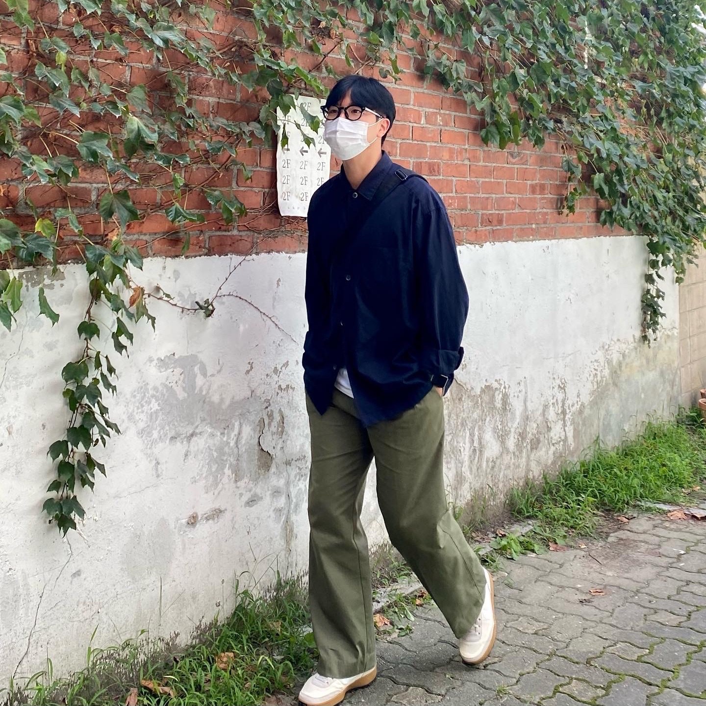 Nike x Tom Sachs General Purpose Shoe Light Cream 착용 스타일