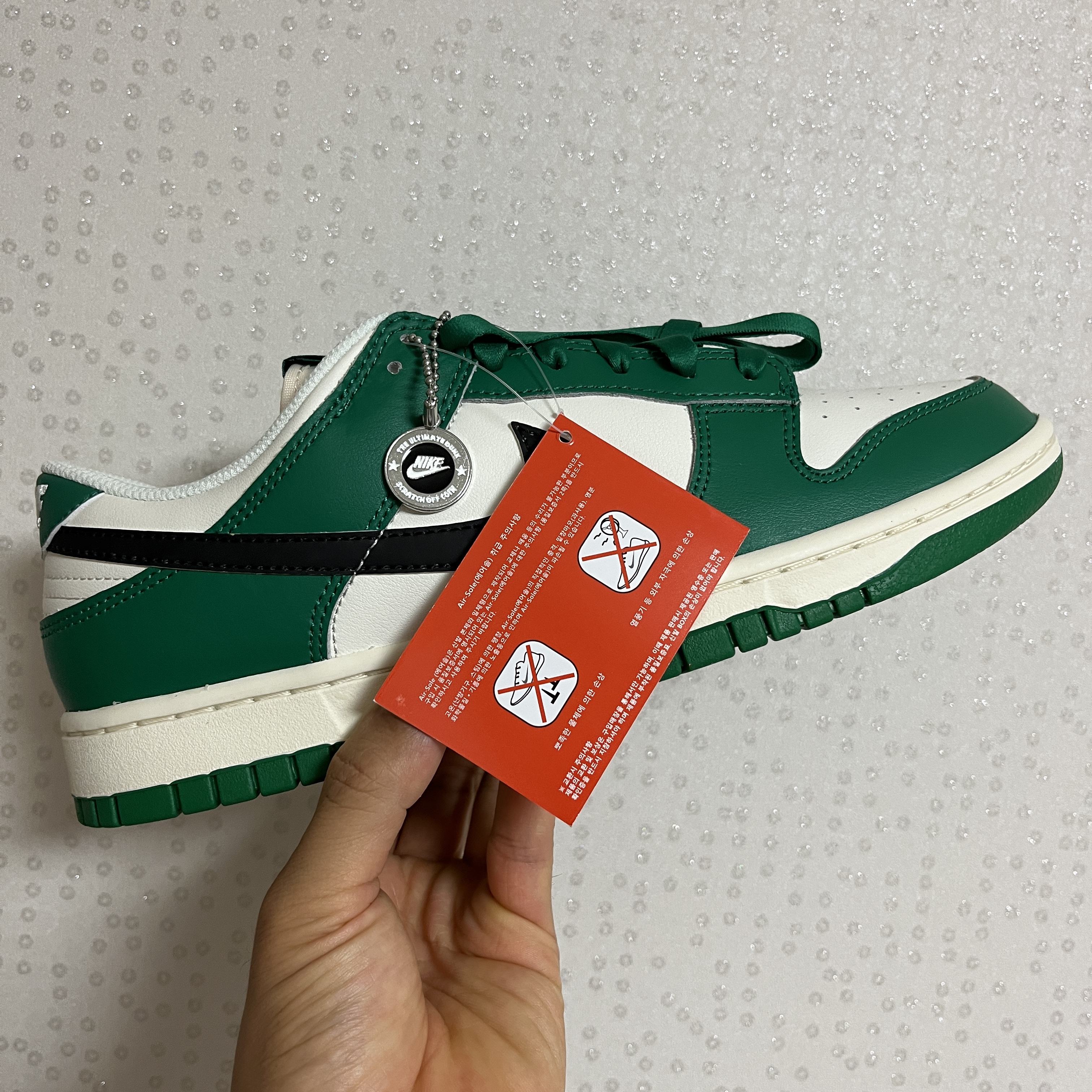Nike Dunk Low Retro SE Jackpot Malachite 착용 스타일