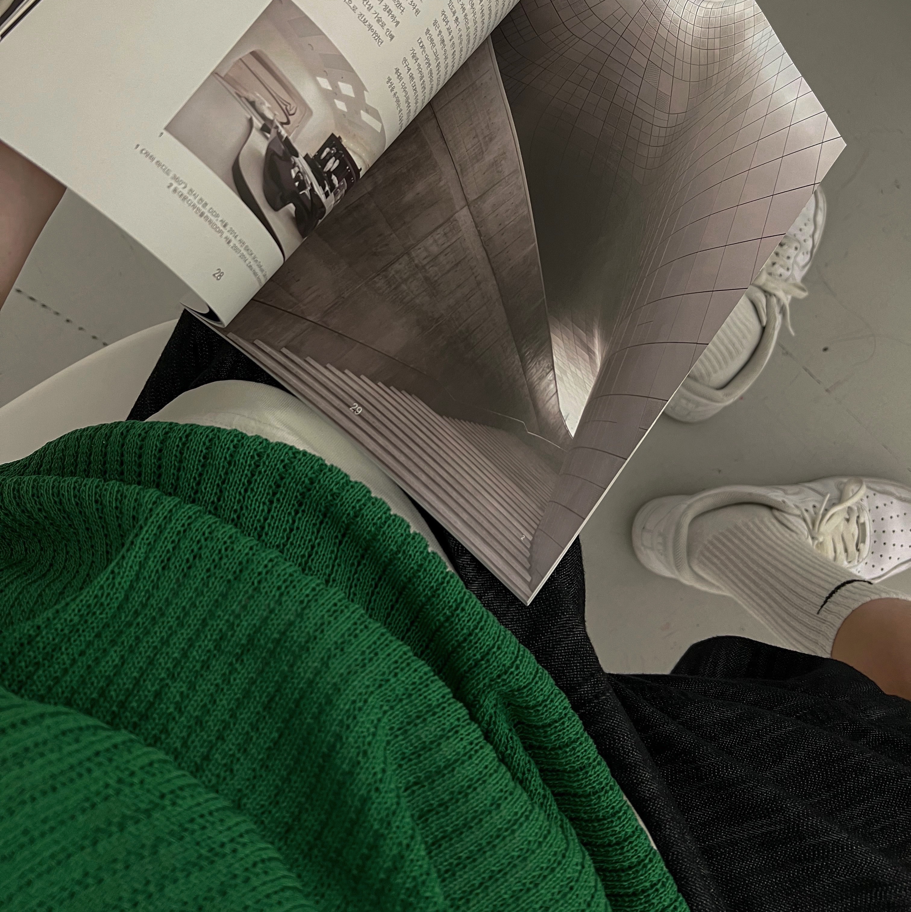 Nike Air Force 1 '07 Low White 착용 스타일