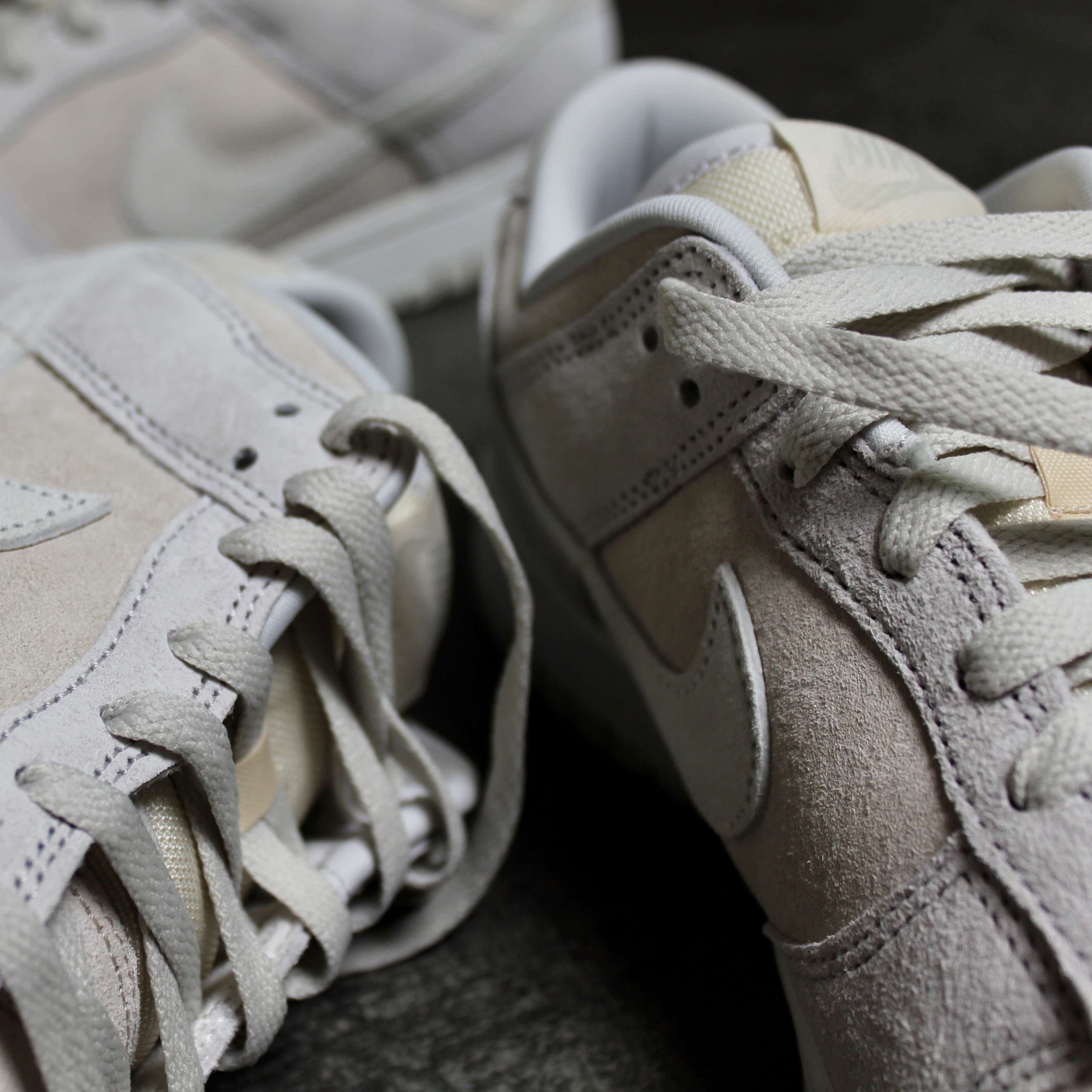 Nike Dunk Low Retro PRM Vast Grey 착용 스타일 - 1