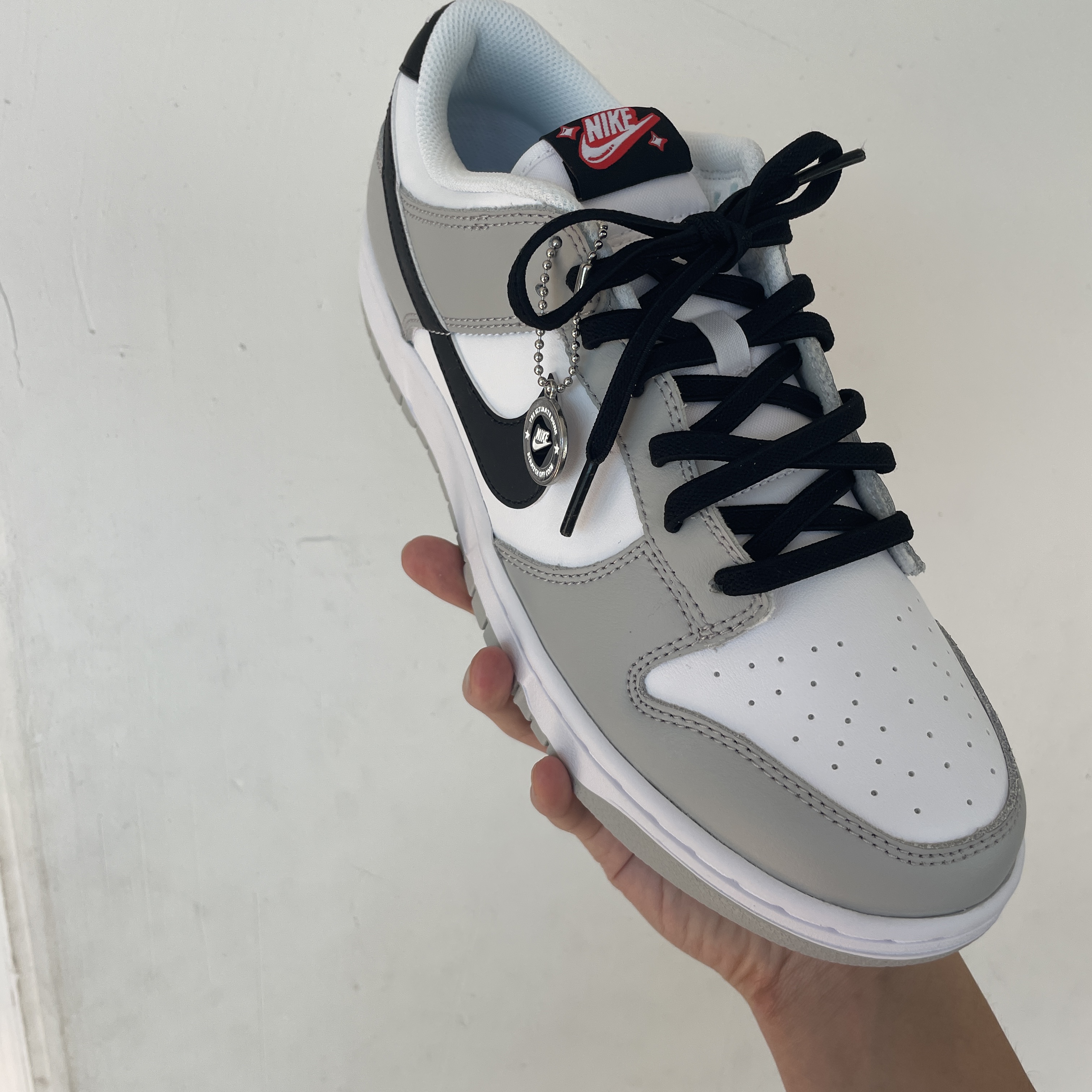Nike Dunk Low Retro SE Jackpot Grey Fog 착용 스타일 - 4