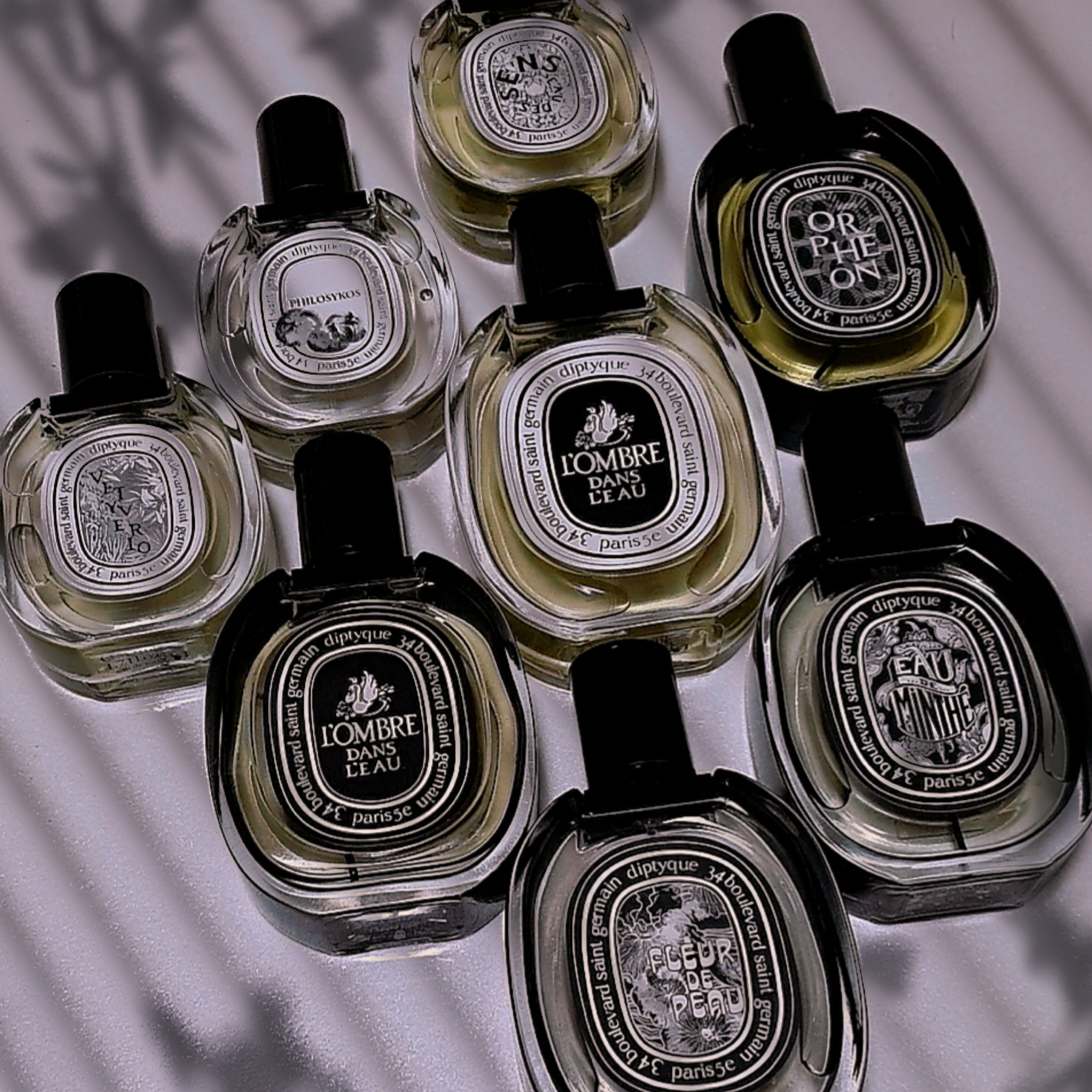 Diptyque Fleur De Peau Eau De Parfum 75ml, Diptyque Orpheon Eau De Parfum 75ml 착용 스타일