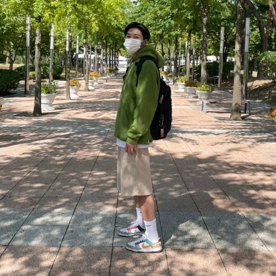 Supreme Backpack Black - 22SS, (W) Nike Dunk Low SE Patchwork 착용 스타일 - 2