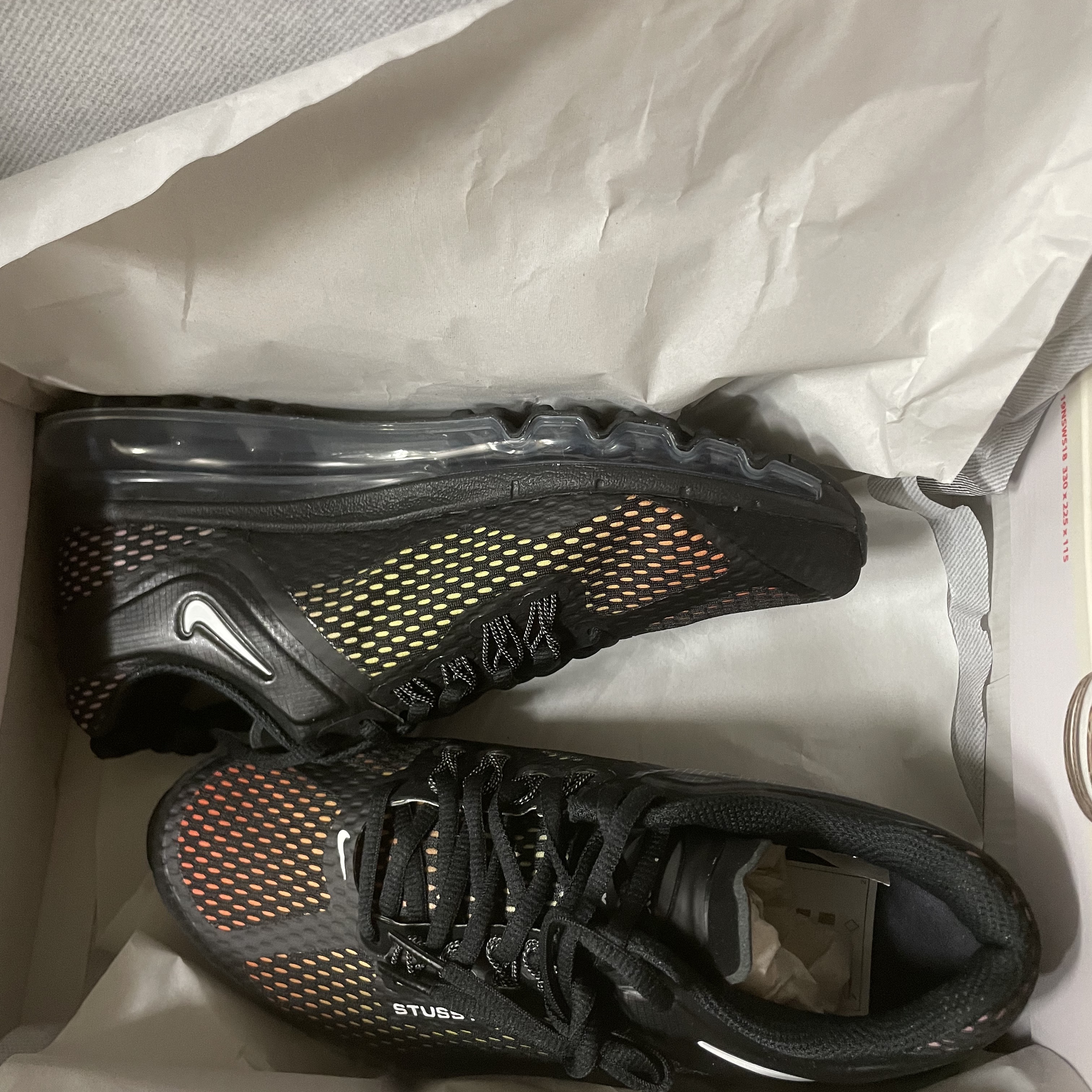 Nike x Stussy Air Max 2013 Black 착용 스타일 - 2