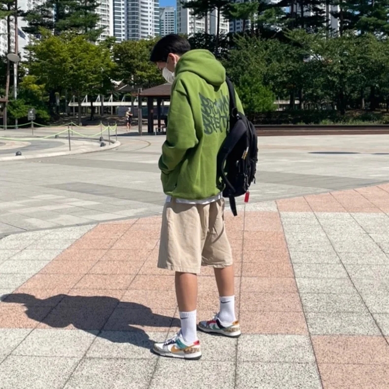 Supreme Backpack Black - 22SS, (W) Nike Dunk Low SE Patchwork 착용 스타일 - 1