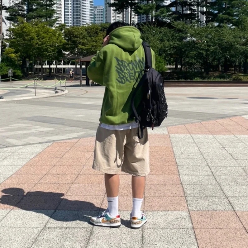 Supreme Backpack Black - 22SS, (W) Nike Dunk Low SE Patchwork 착용 스타일 - 3