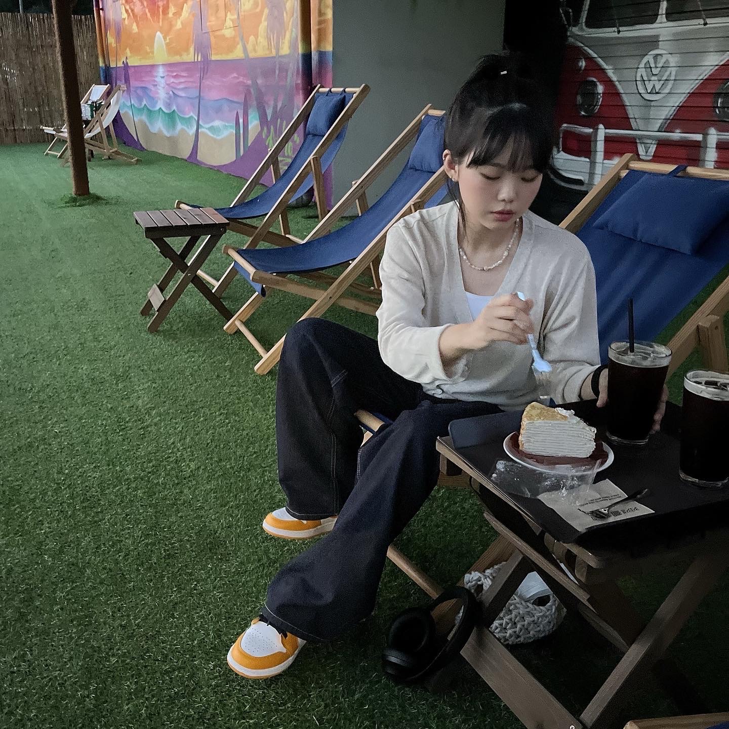 (GS) Jordan 1 Low Taxi 착용 스타일