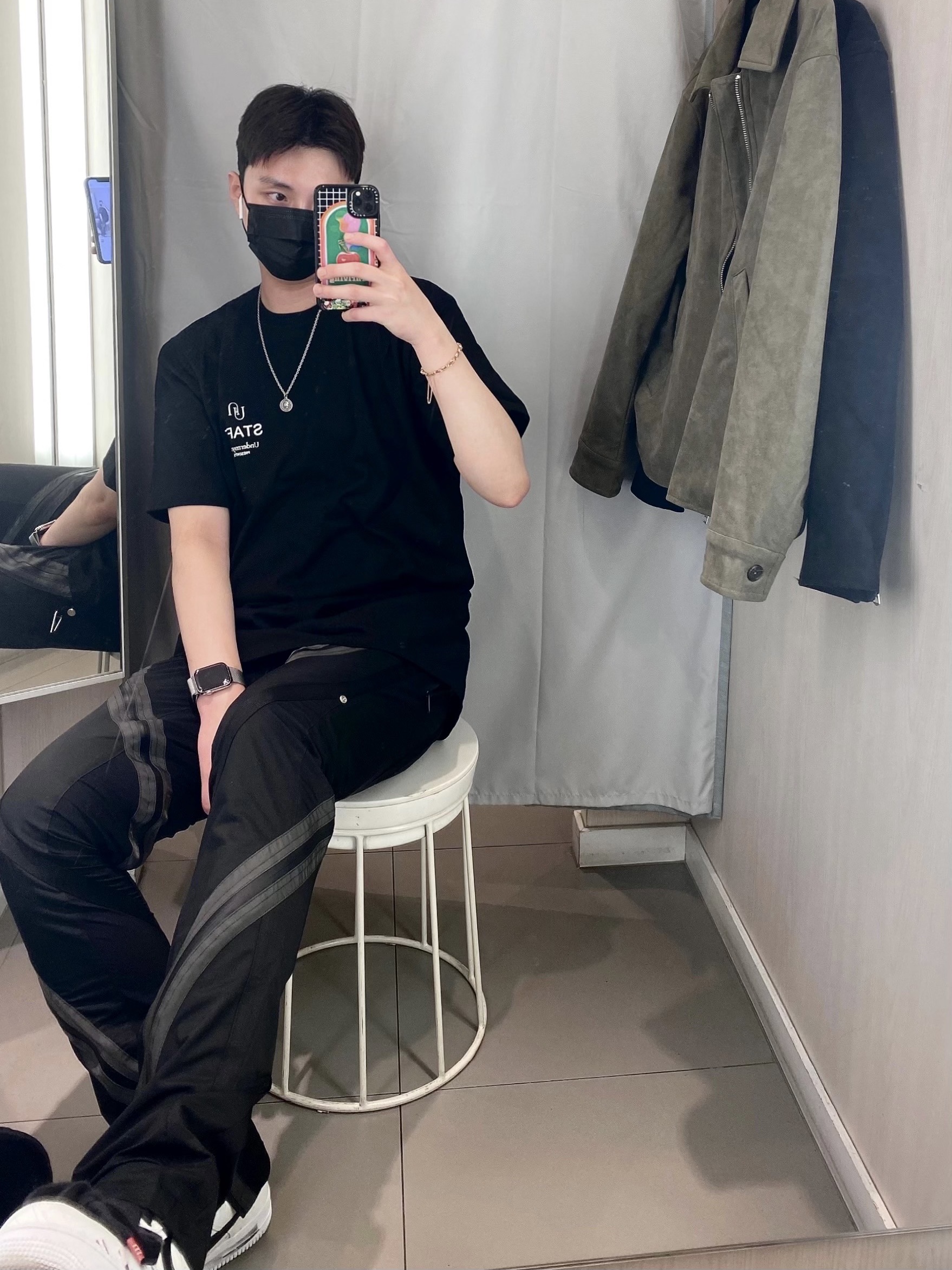 Undermycar Shinsegae Pop-Up T-Shirt Monochrome - 22SS, Nike x Peaceminusone Air Force 1 Low Para-Noise 2.0 착용 스타일 - 1