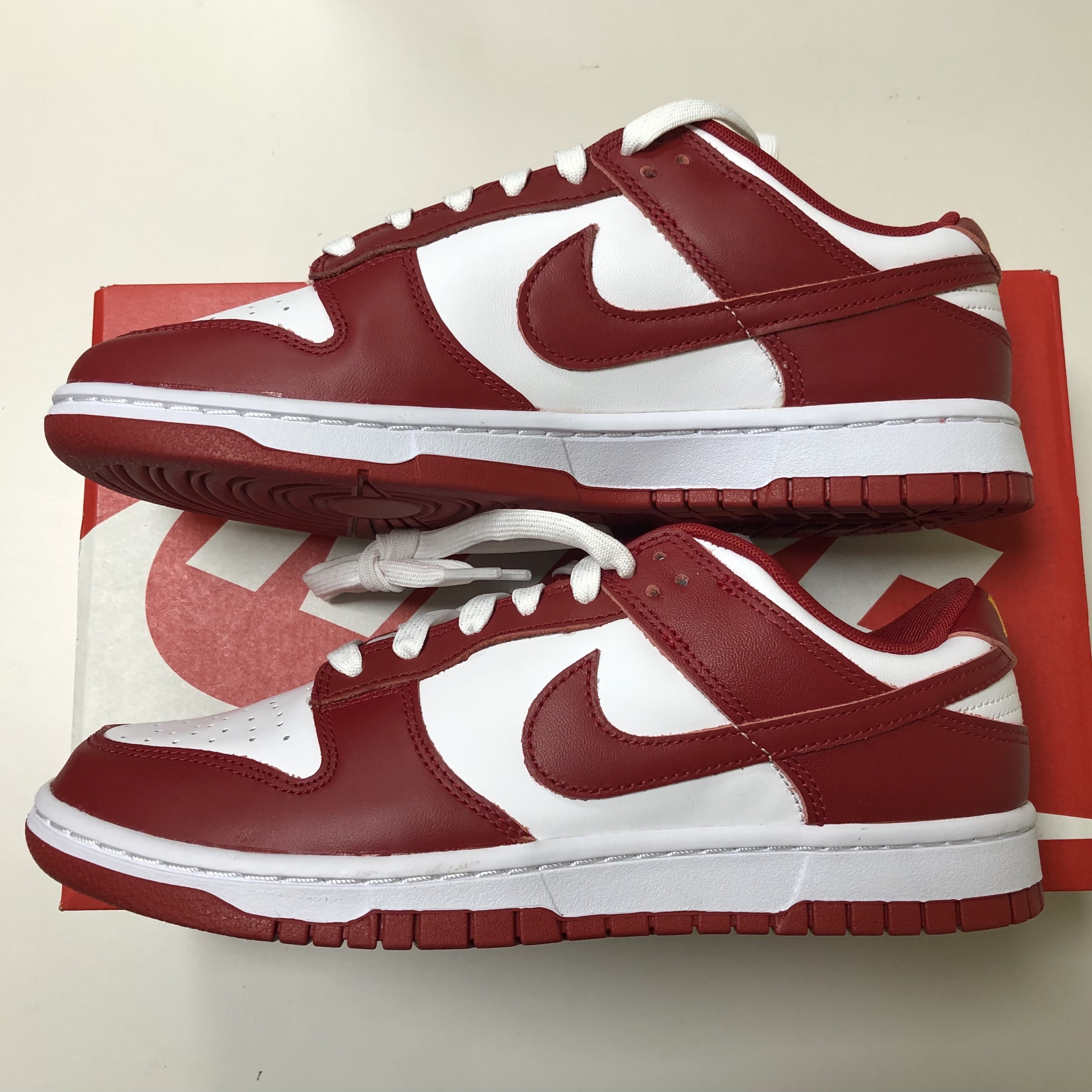 Nike Dunk Low Retro Gym Red 착용 스타일 - 2