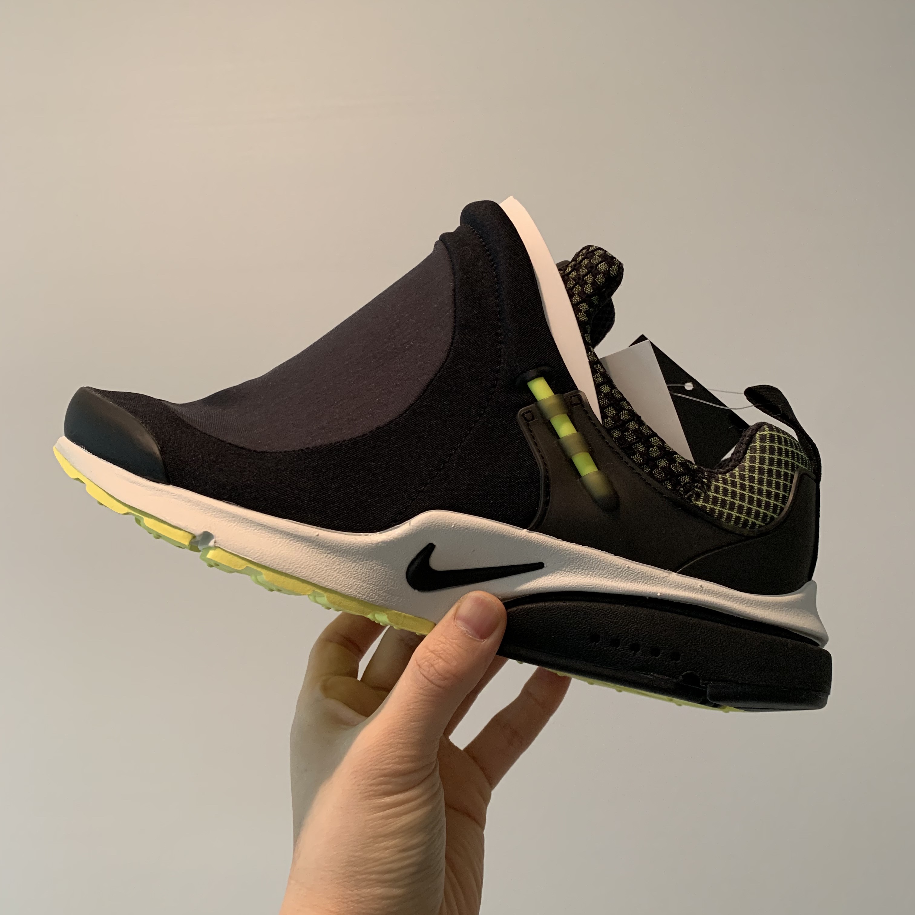 Nike x Comme des Garcons Homme Plus Presto Foot Tent Black 착용 스타일