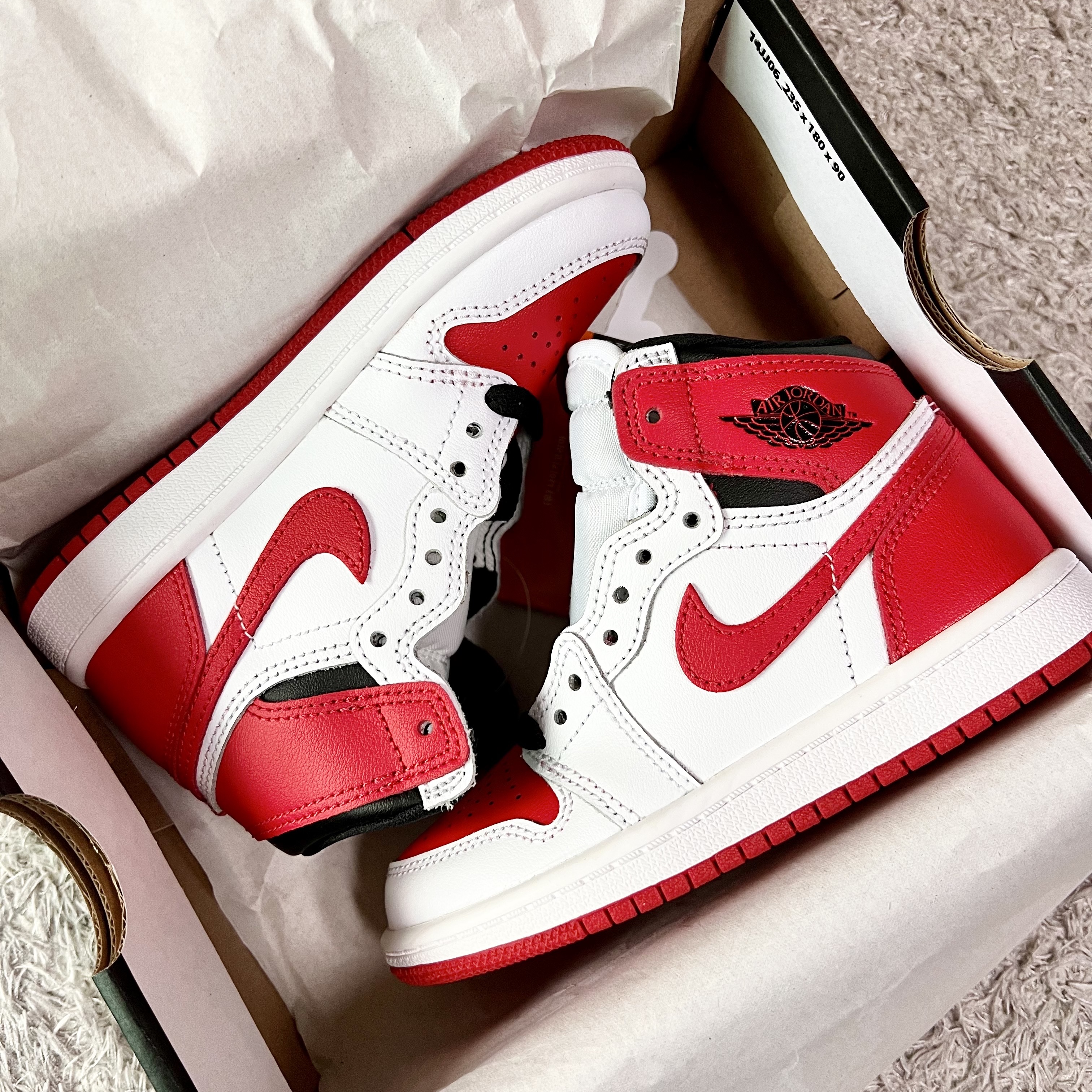 (PS) Jordan 1 Retro High OG Heritage 착용 스타일