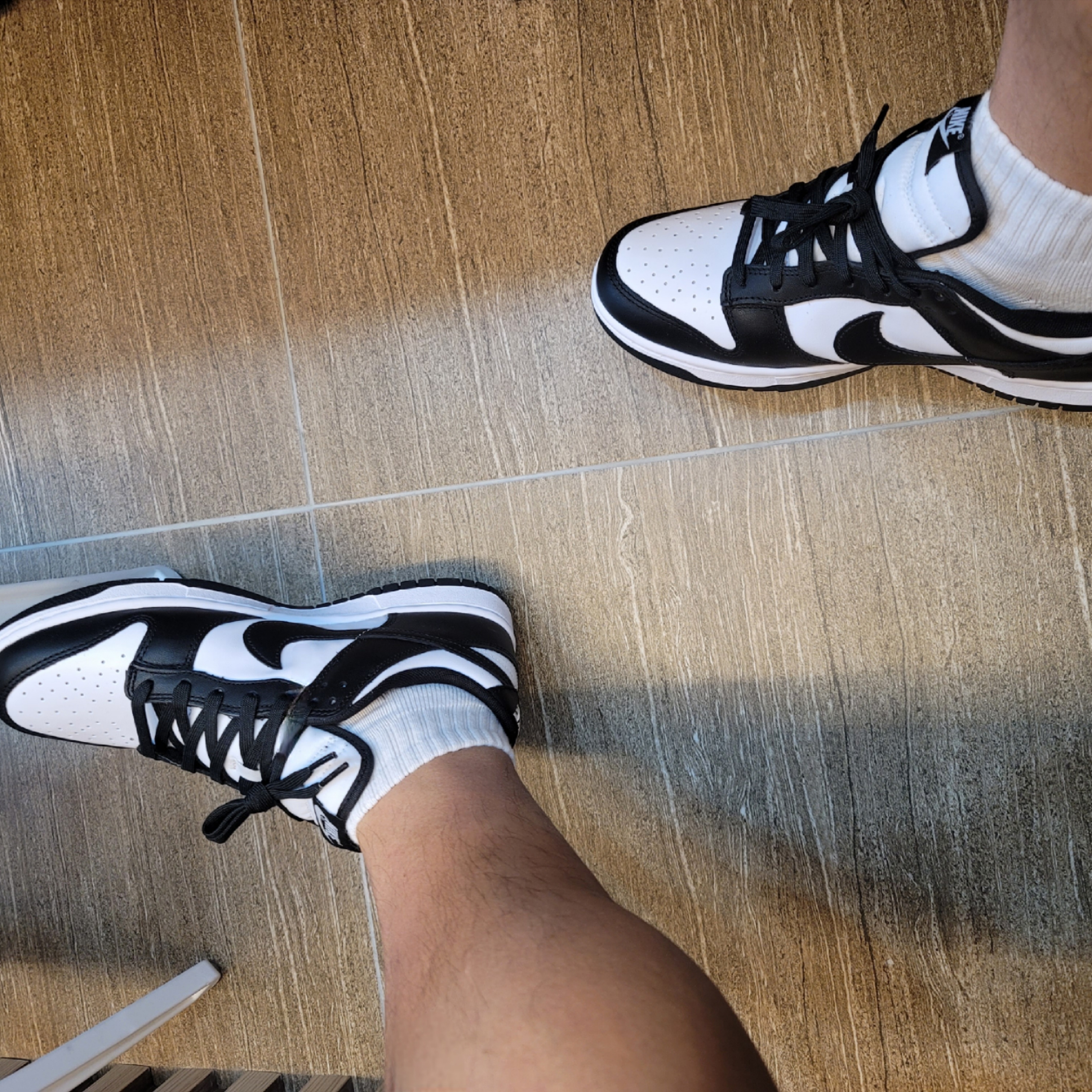 Nike Dunk Low Retro Black 착용 스타일