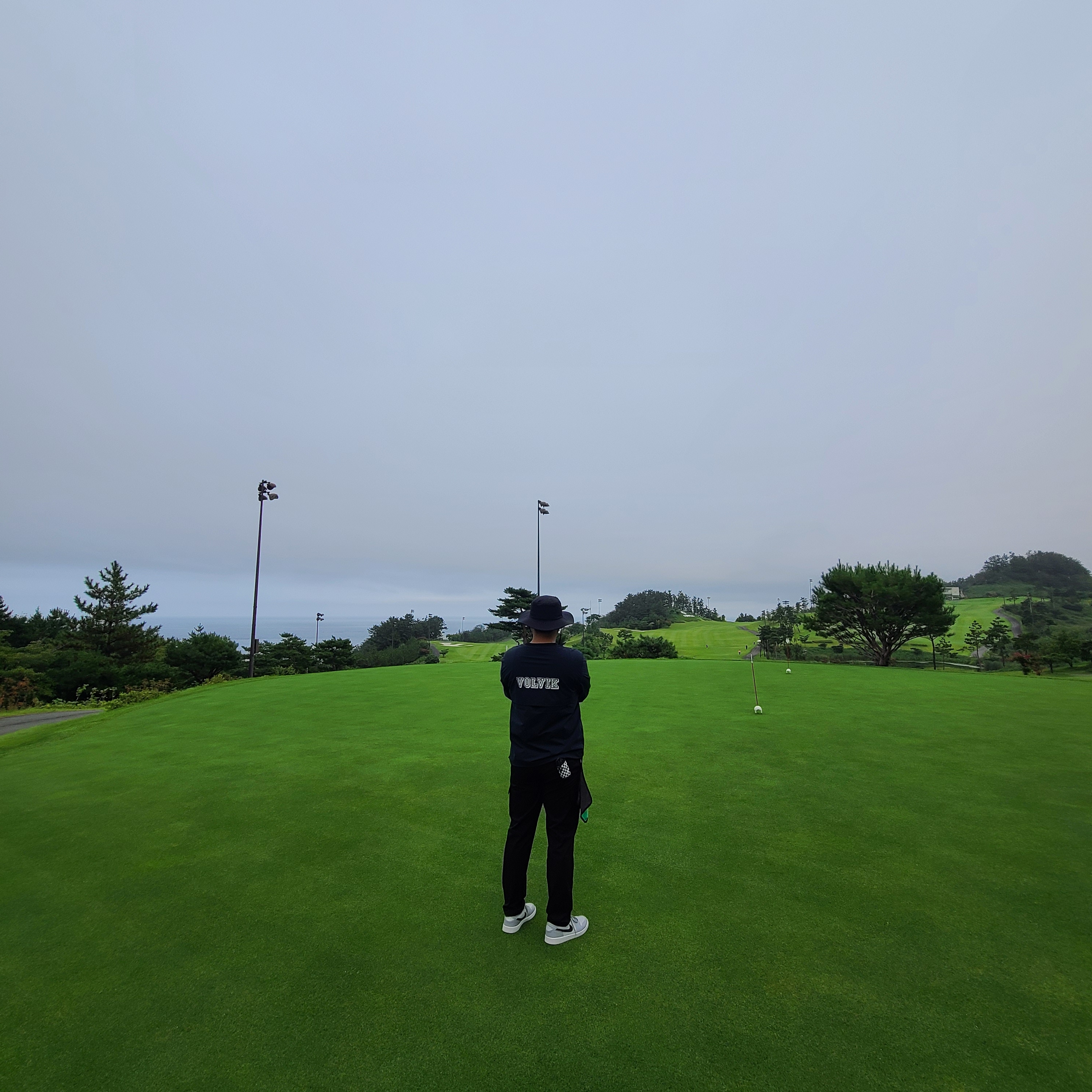 Jordan 1 Low Golf Wolf Grey 착용 스타일