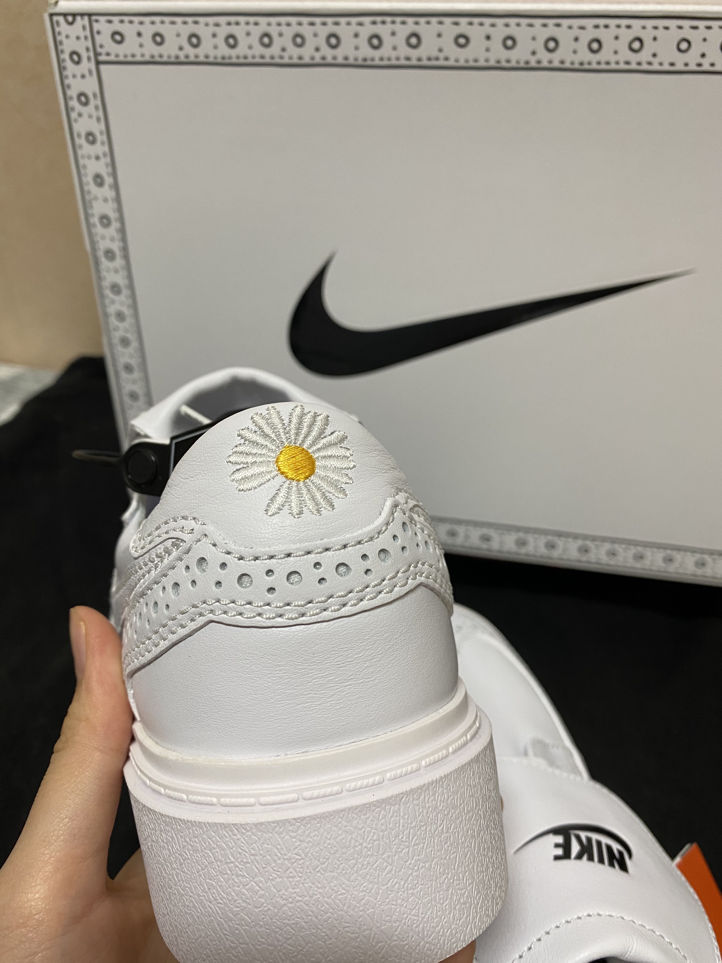 Nike x Peaceminusone Kwondo1 White 착용 스타일 - 4