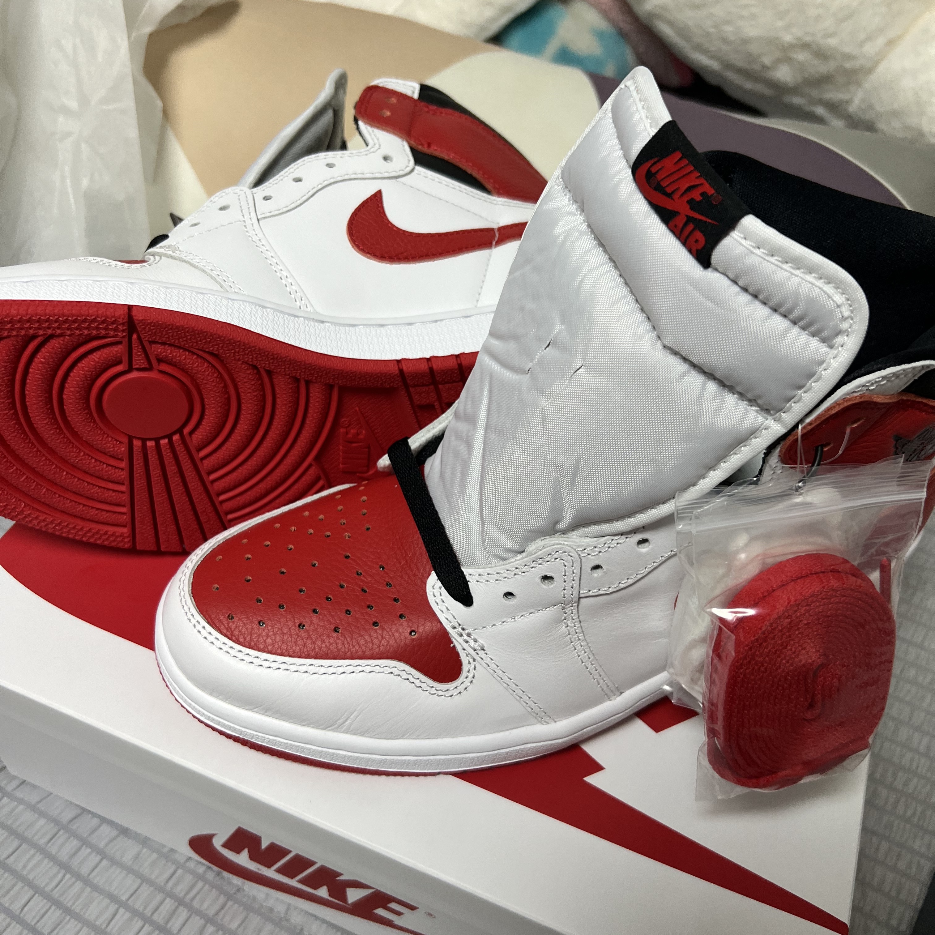 Jordan 1 Retro High OG Heritage 착용 스타일 - 2