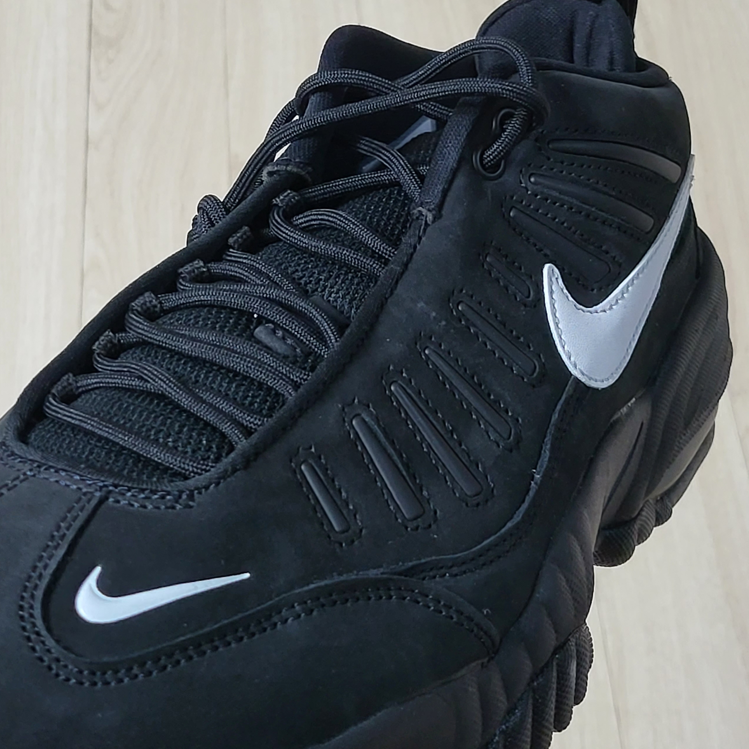 Nike x Ambush Air Adjust Force SP Black and Psychic Purple 착용 스타일 - 3