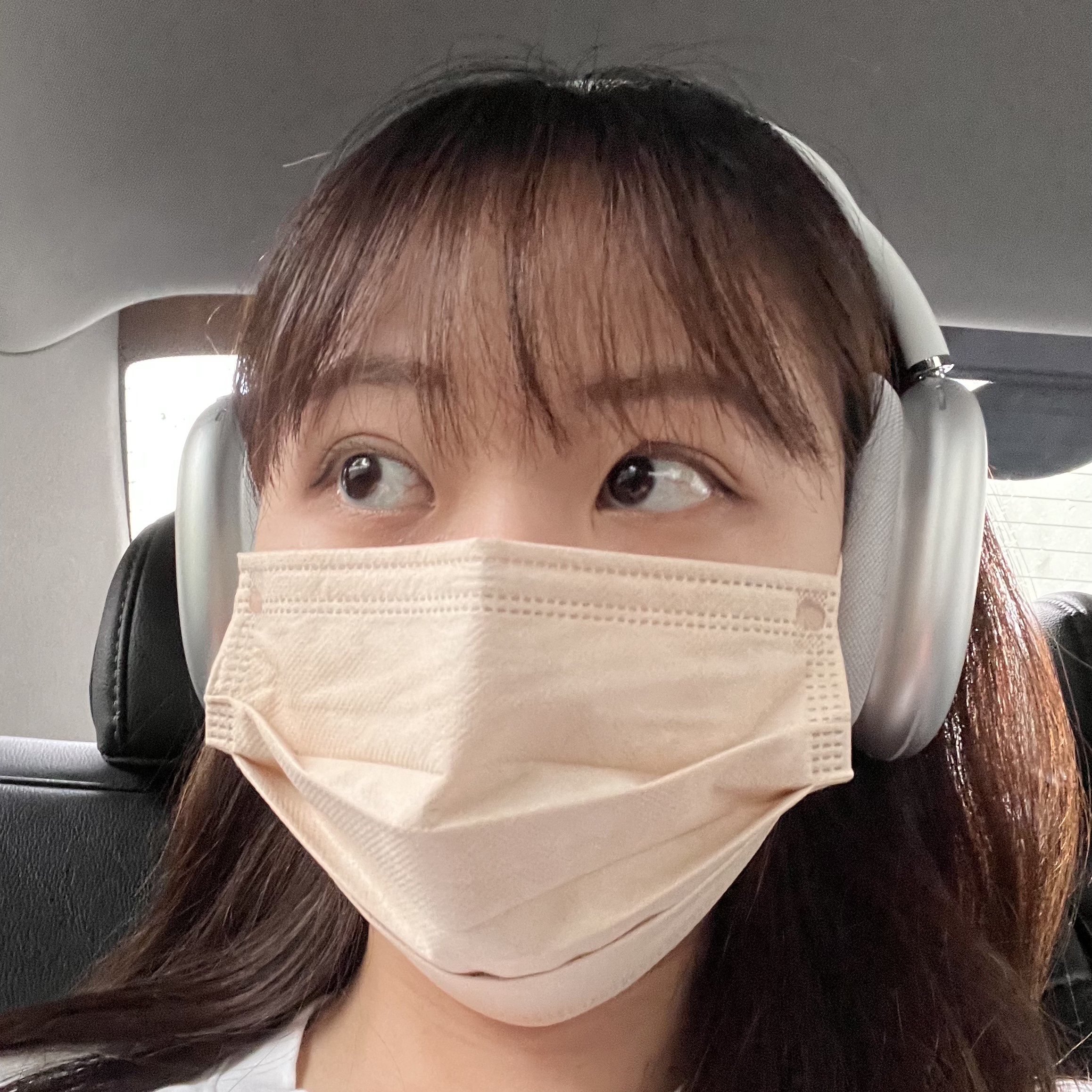 Apple AirPods Max Lightning Silver (Korean Ver.) 착용 스타일