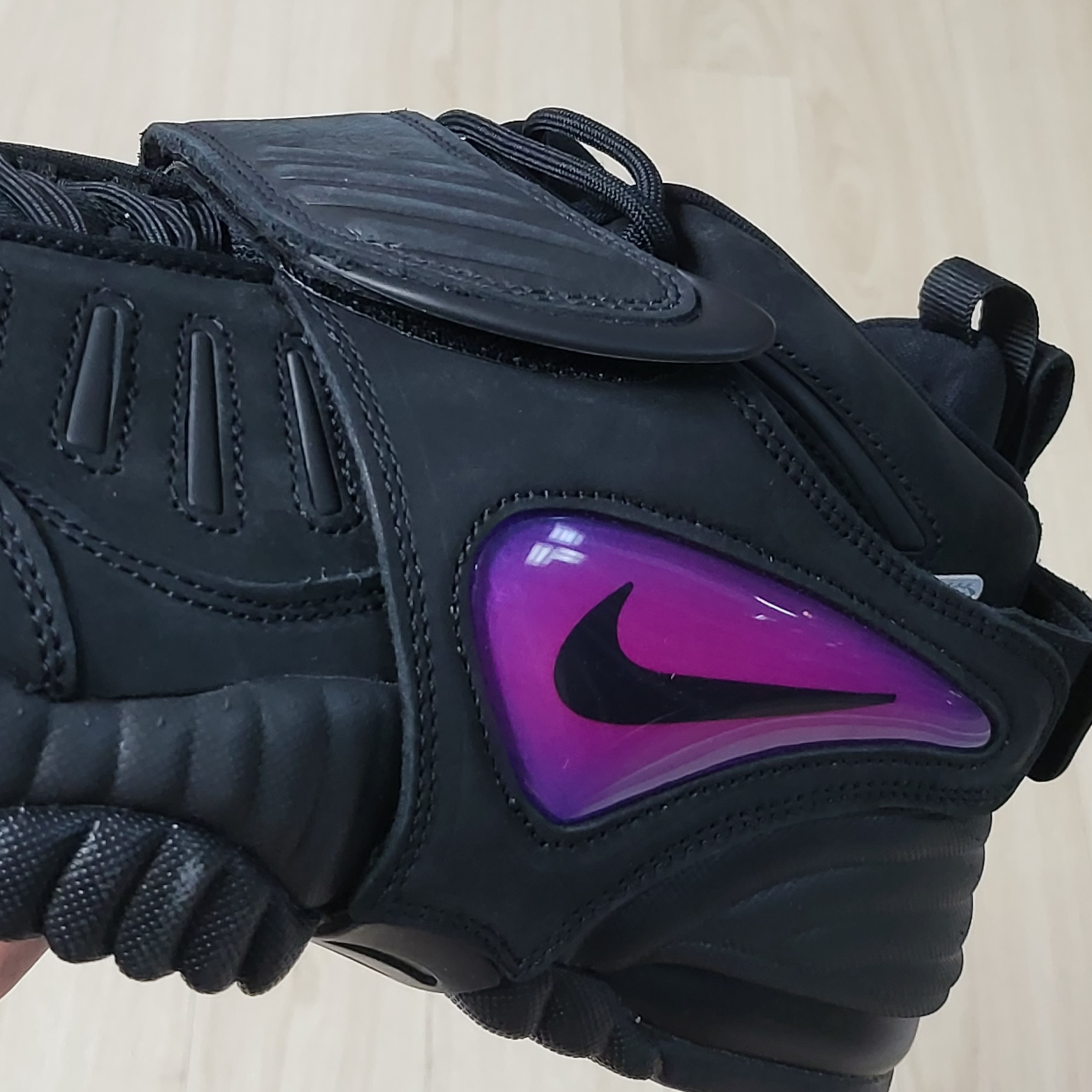 Nike x Ambush Air Adjust Force SP Black and Psychic Purple 착용 스타일 - 1