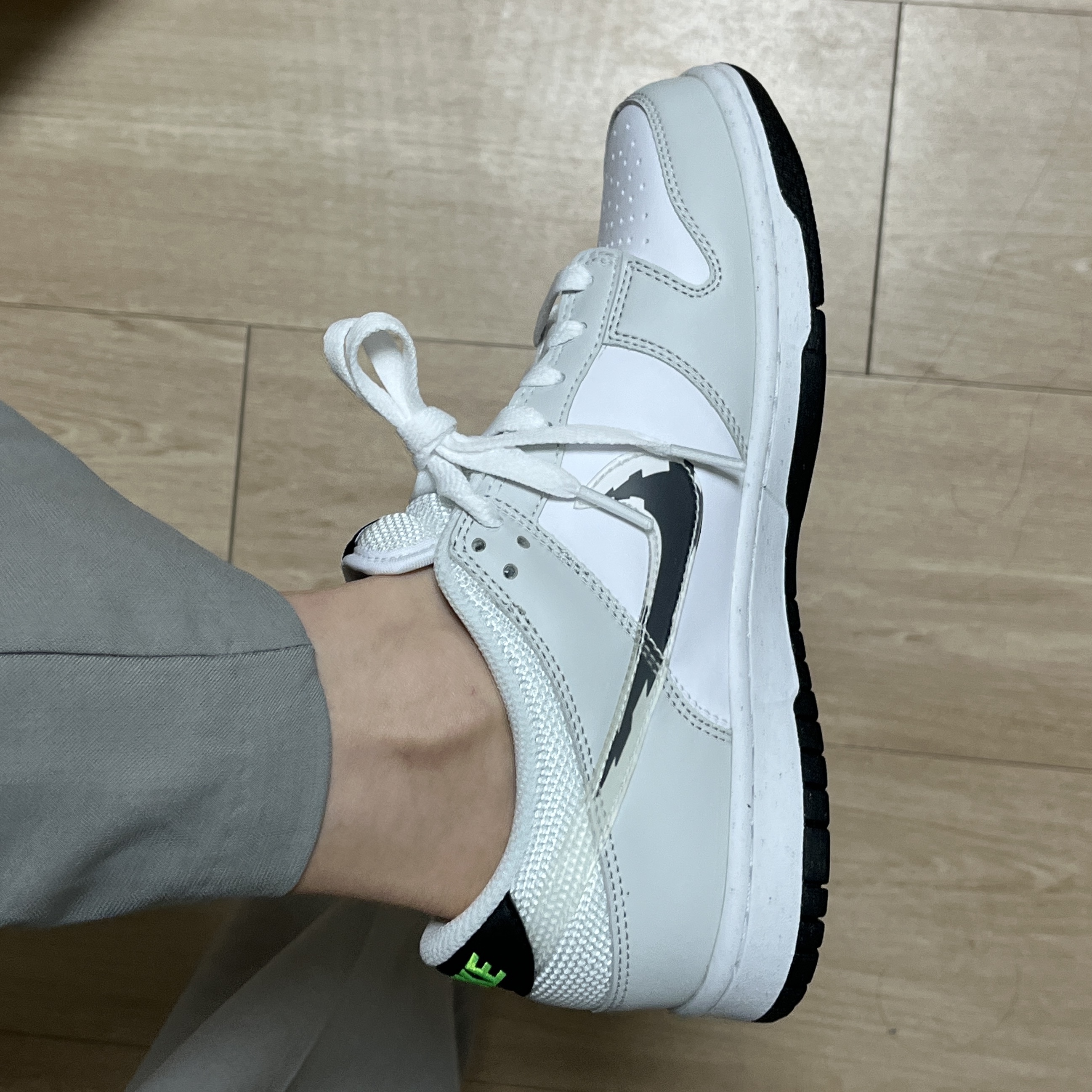 (GS) Nike Dunk Low Photon Dust 착용 스타일 - 3