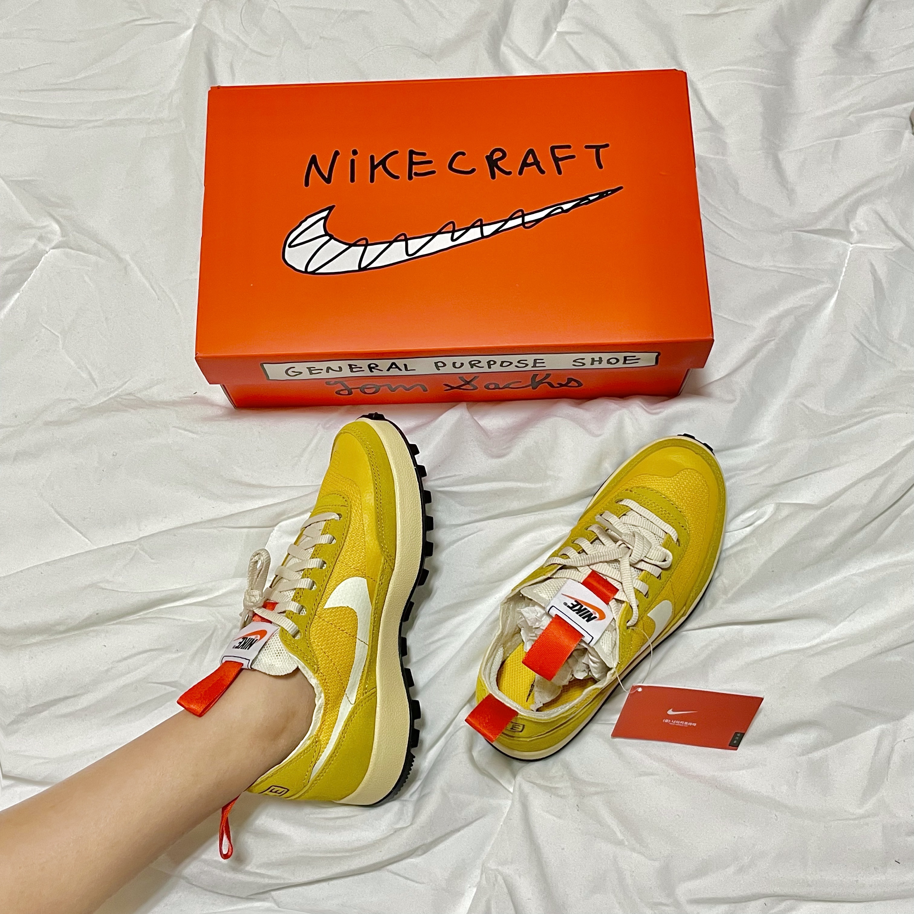 Nike x Tom Sachs General Purpose Shoe Light Cream, Nike x Tom Sachs General Purpose Shoe Archive 착용 스타일