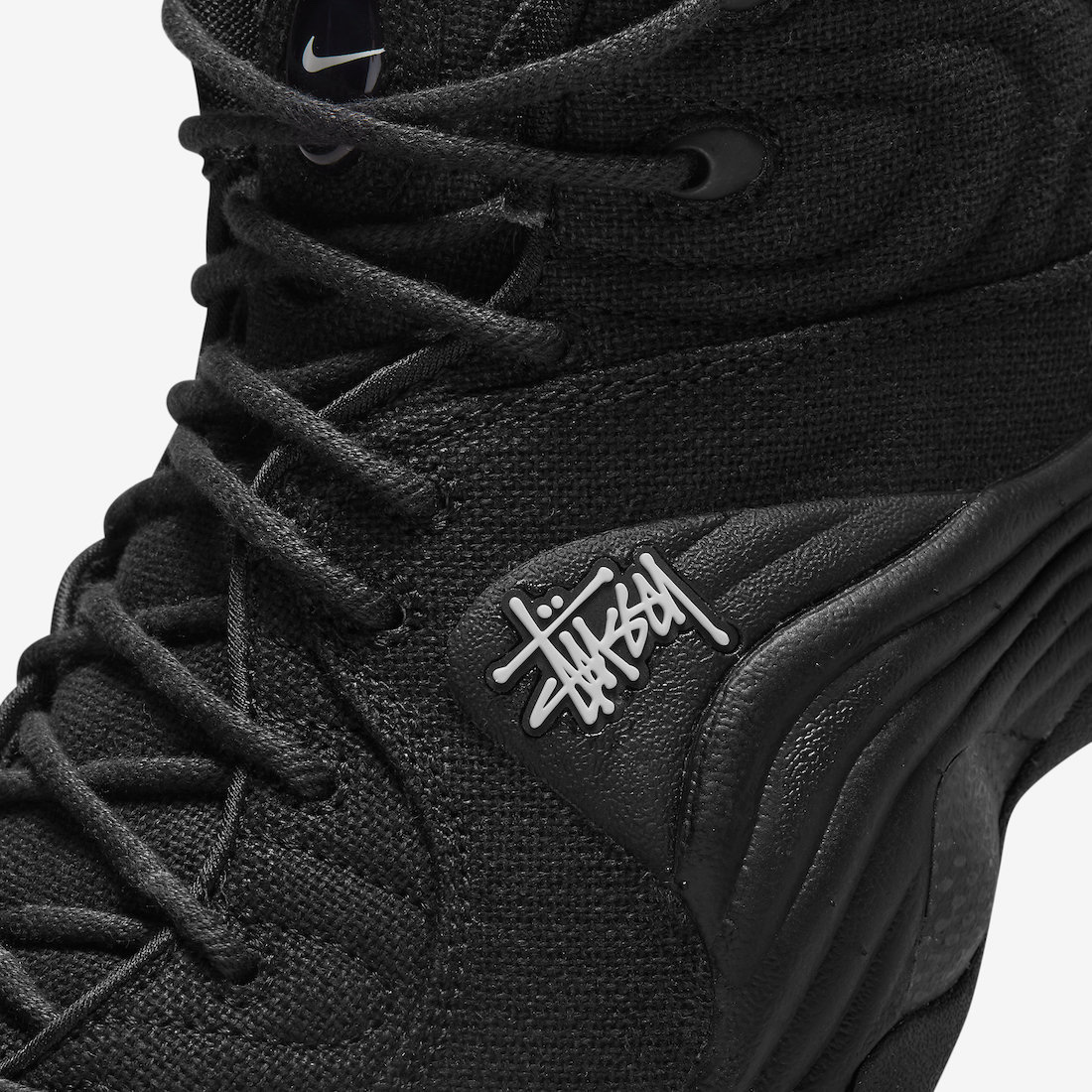 Nike x Stussy Air Penny II Black 착용 스타일 - 5
