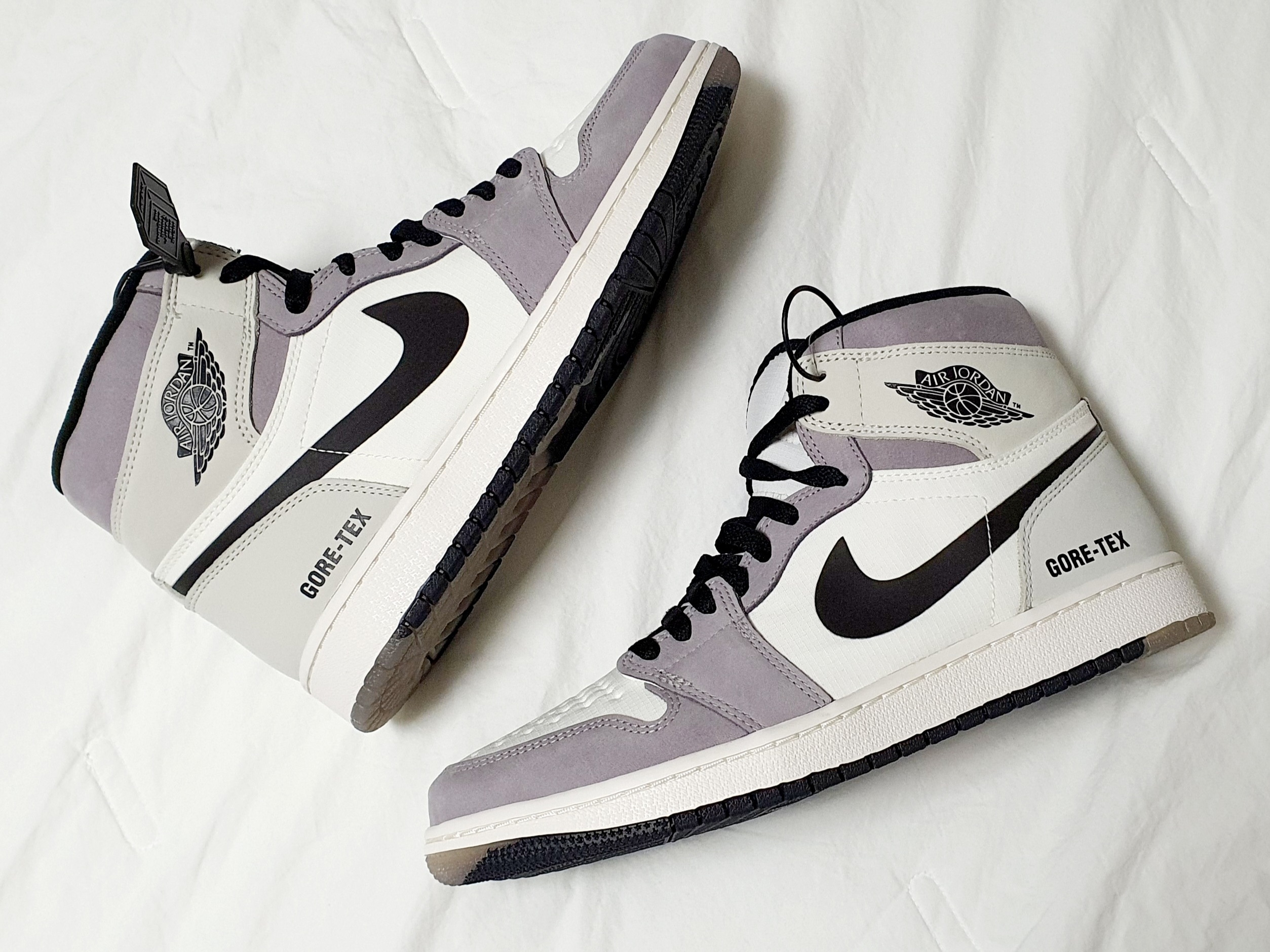 Jordan 1 Element Gore-Tex Sail 착용 스타일 - 1
