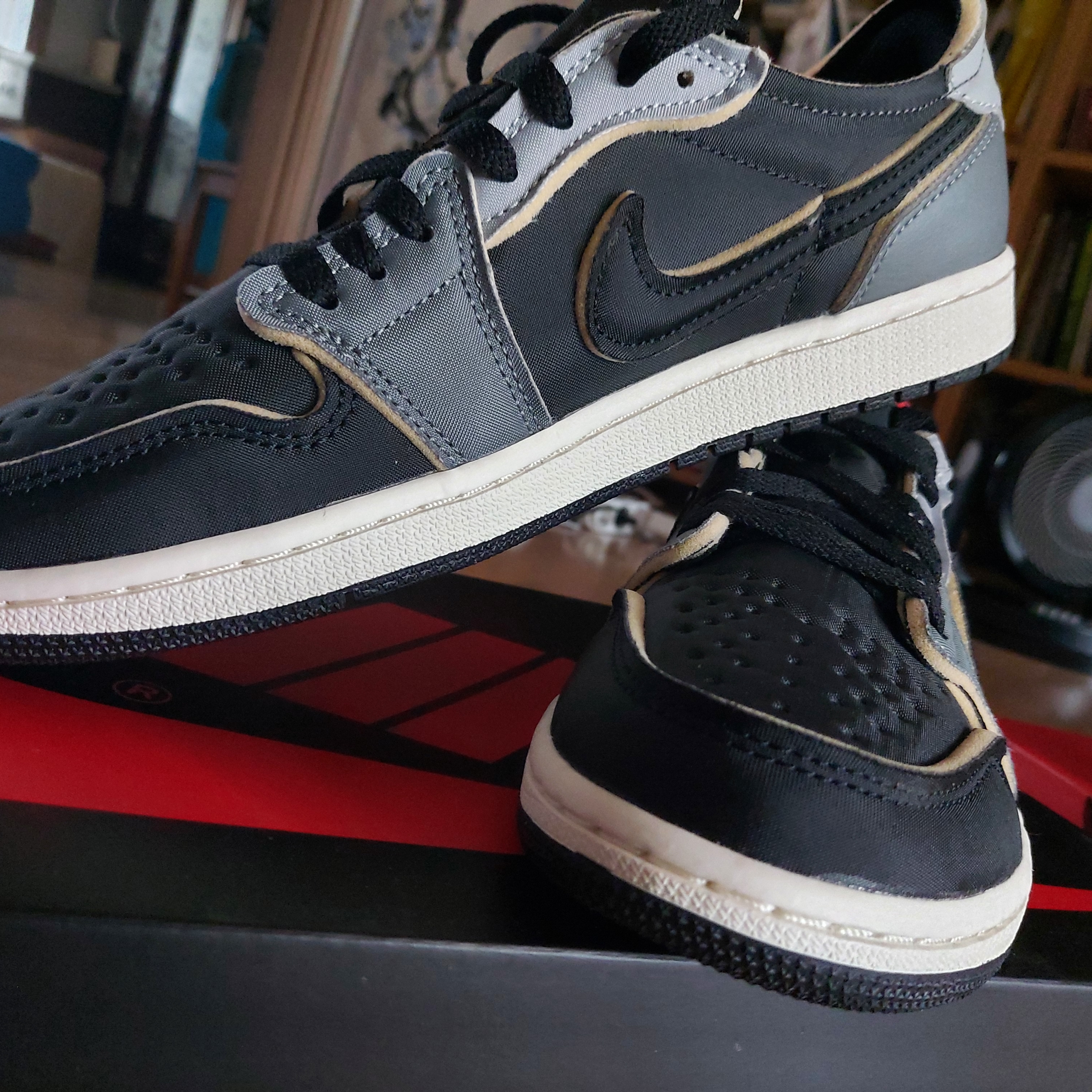 Nike Dunk Low Retro SE Jackpot Grey Fog, Nike Dunk Low Retro SE Jackpot Malachite 착용 스타일 - 4
