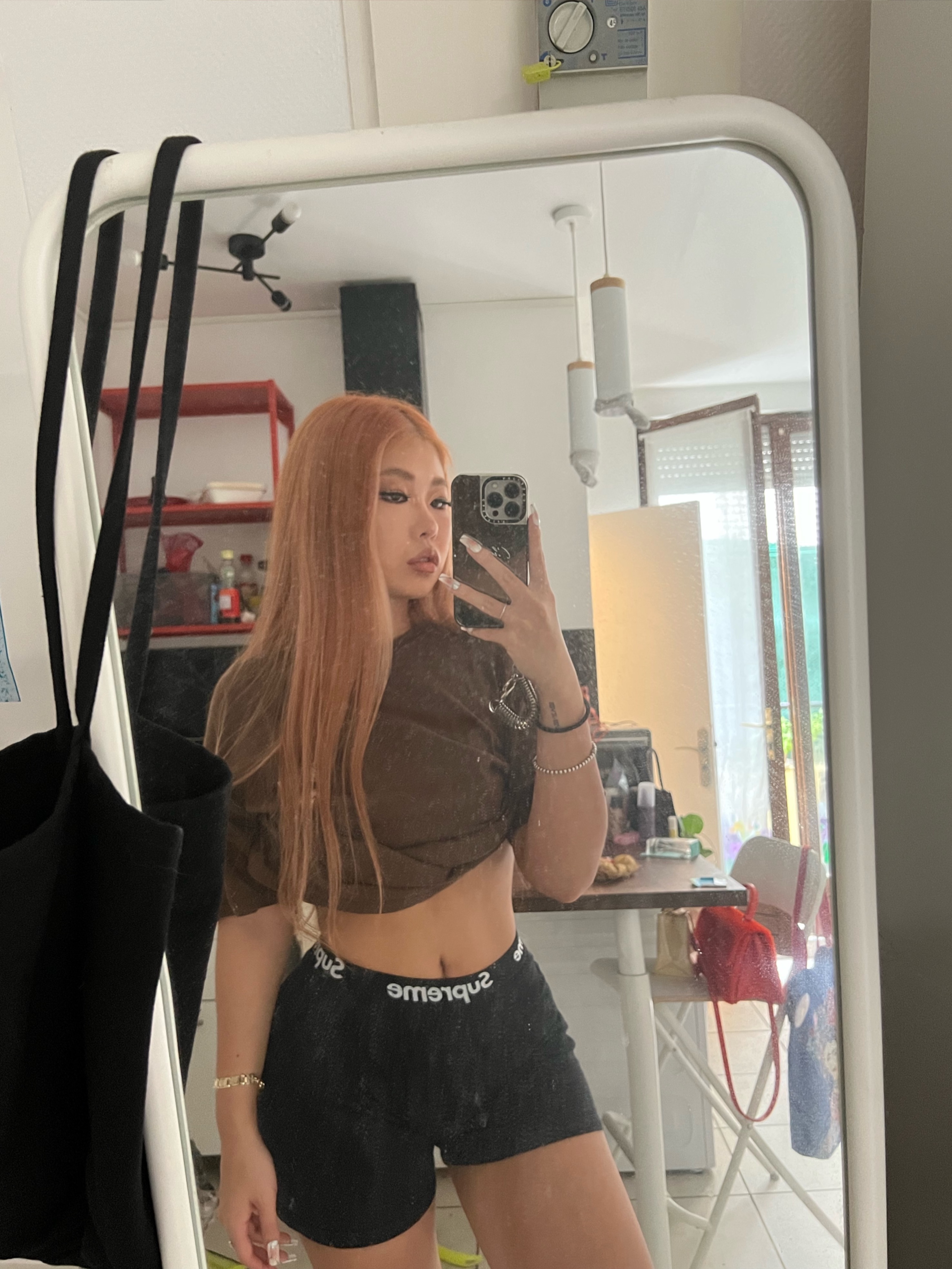 Supreme Hanes Boxer Briefs Black (4 Pack), Stussy Basic Stussy Pigment Dyed T-Shirt Coffee 2022 착용 스타일