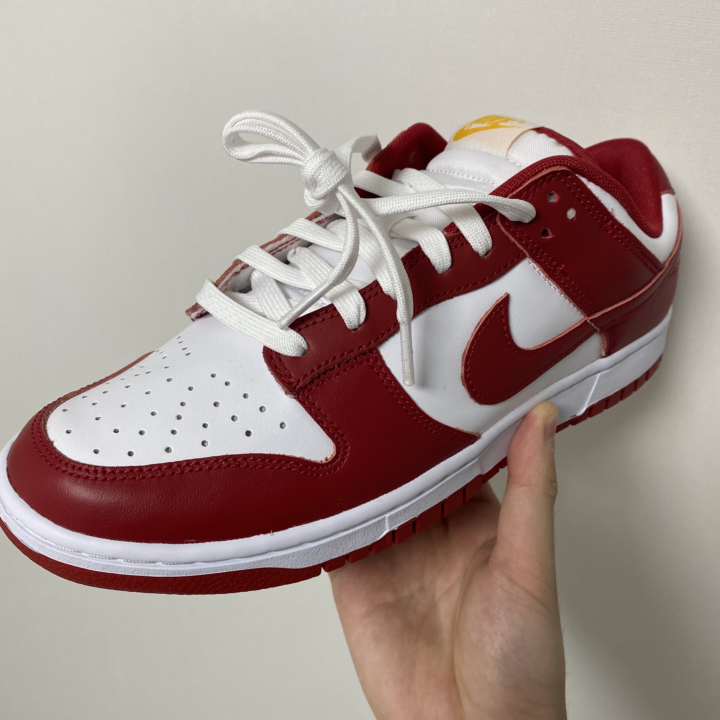 Nike Dunk Low Retro Gym Red 착용 스타일