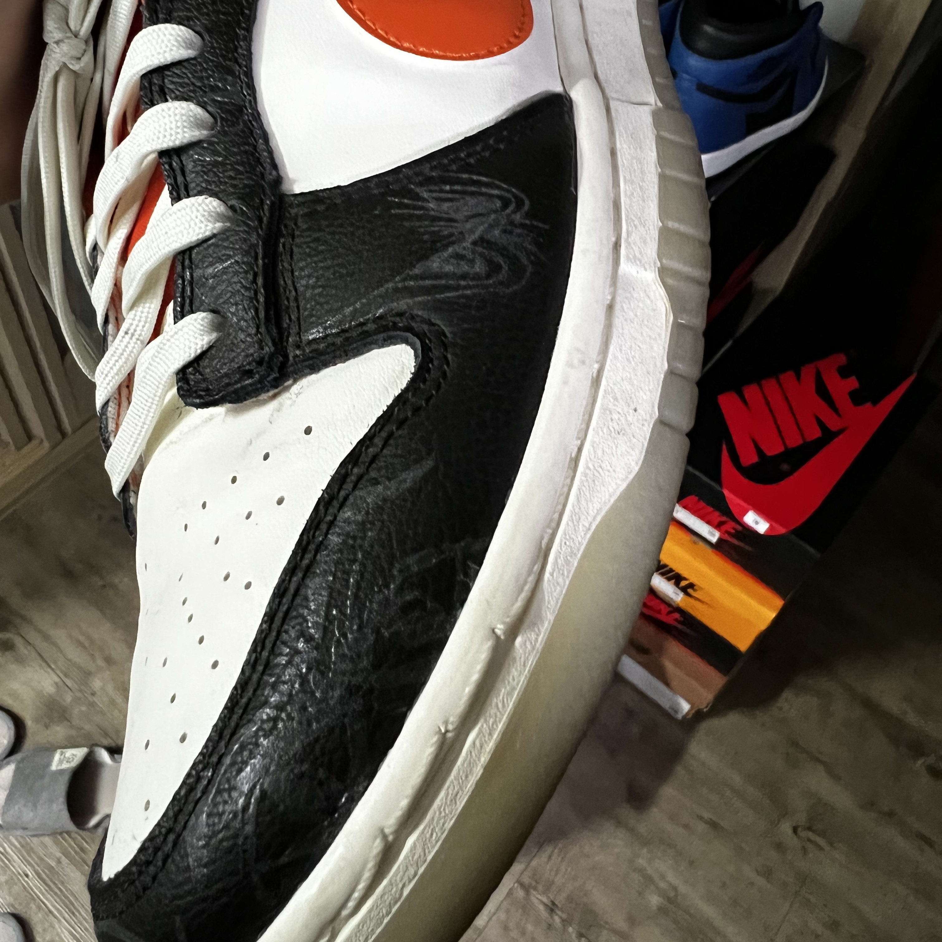 Nike Dunk Low Retro PRM Halloween 착용 스타일 - 2