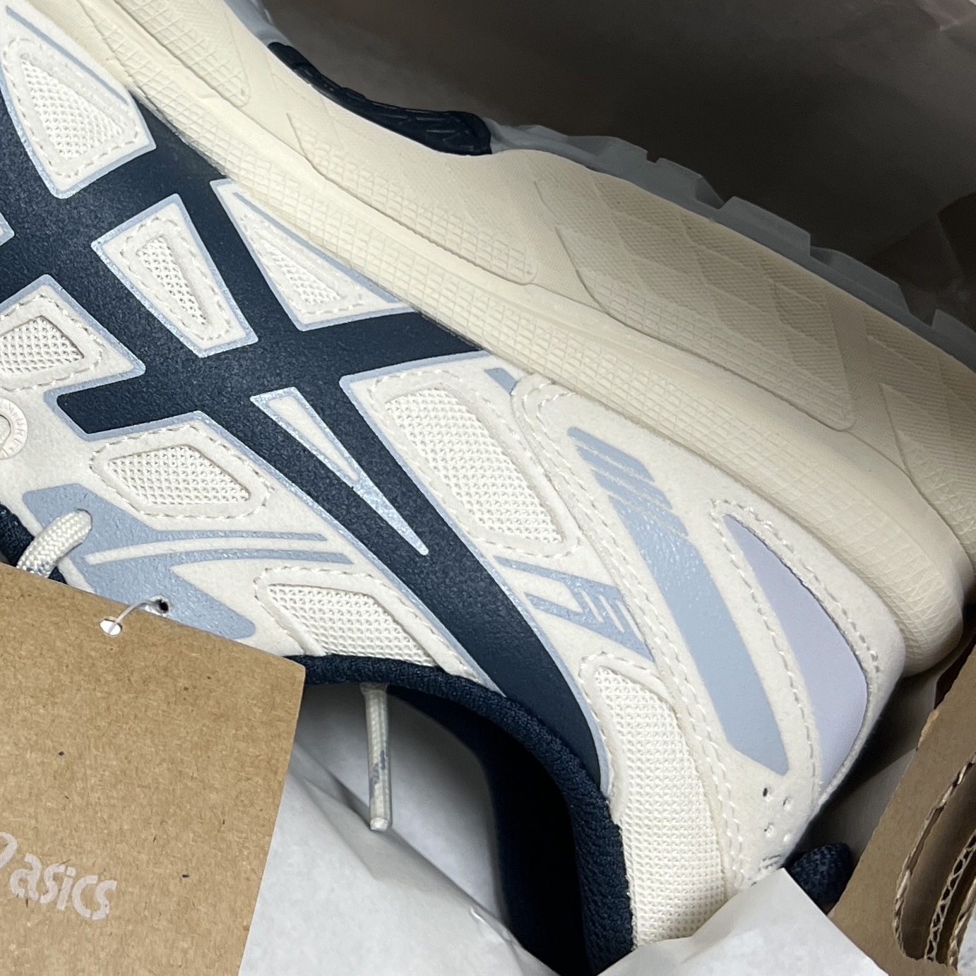 Asics Gel-Venture 6 SPS Birch French Blue 착용 스타일