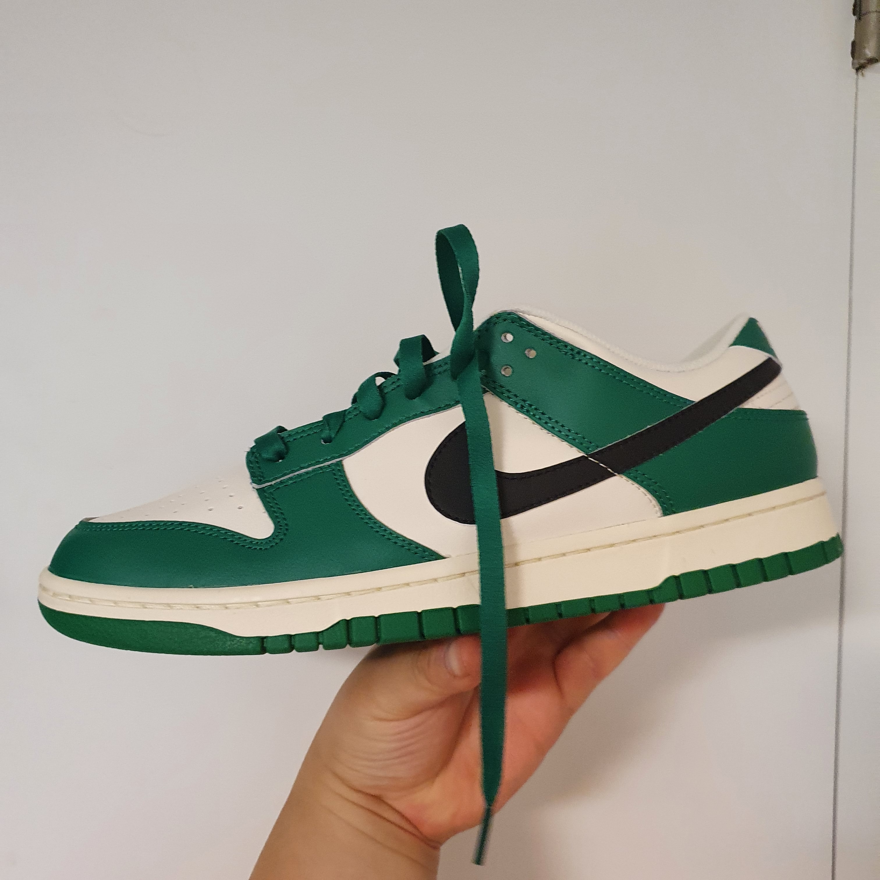 Nike Dunk Low Retro SE Jackpot Malachite 착용 스타일 - 1