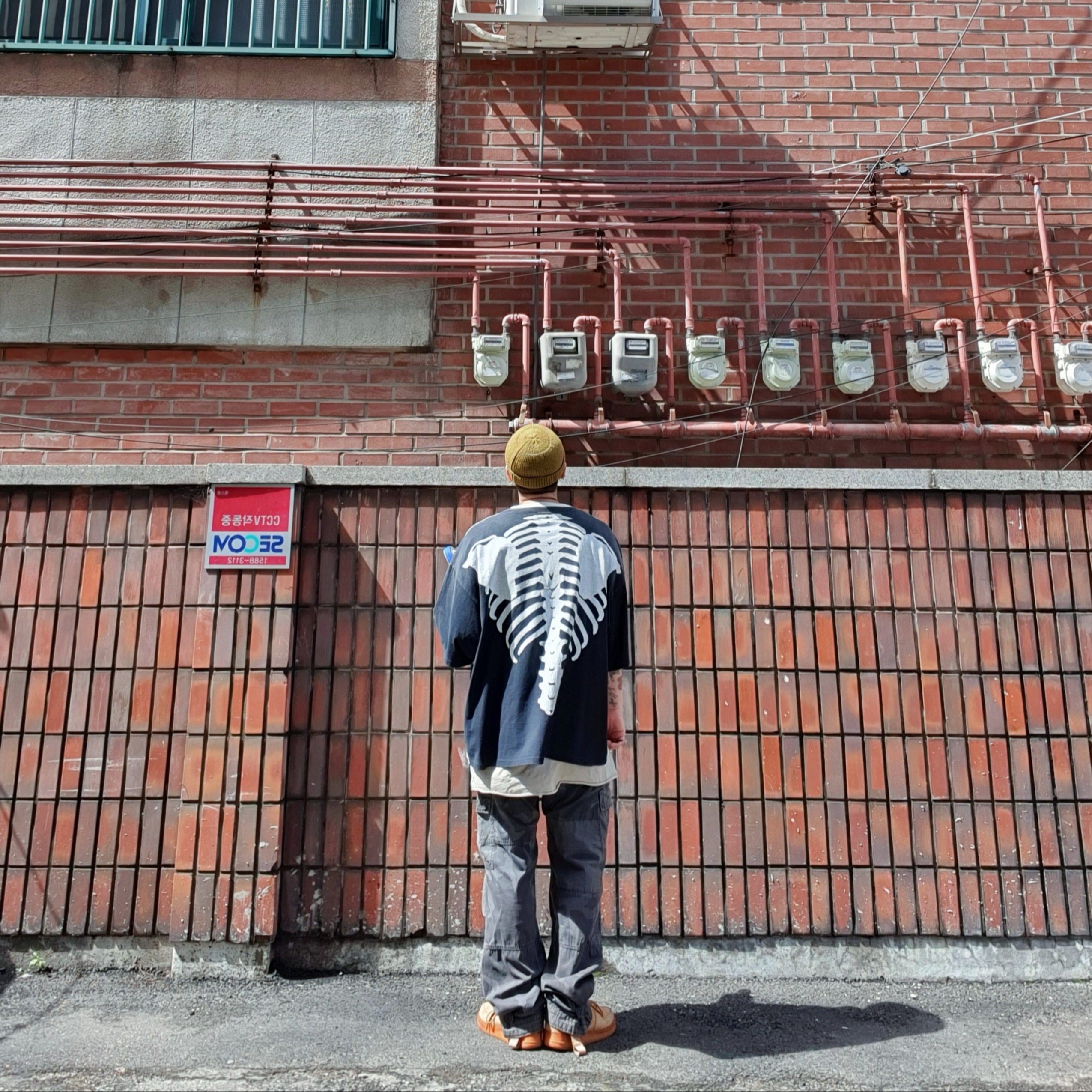 Nike Air Force 1 High Wheat 2015 착용 스타일 - 3