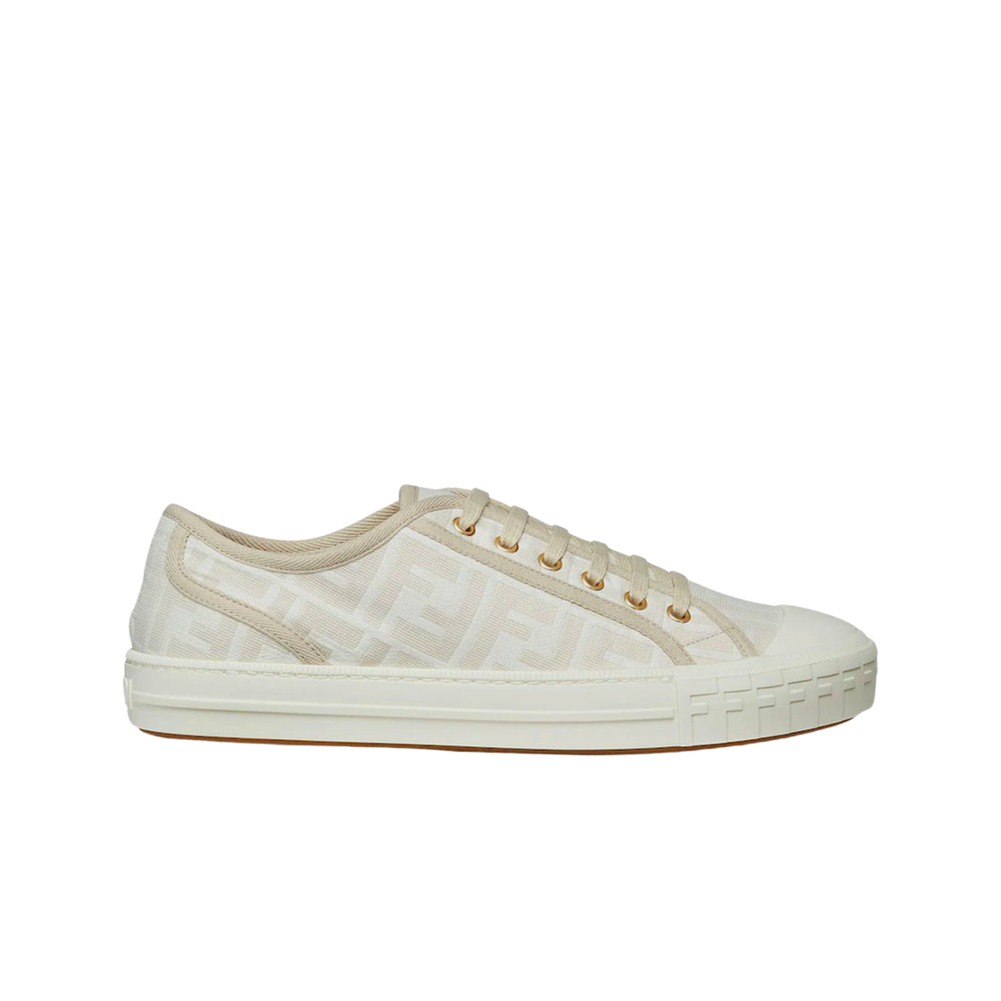 펜디 도미노 패브릭 로우탑 화이트(Fendi Domino Fabric Low-Top White) - 1
