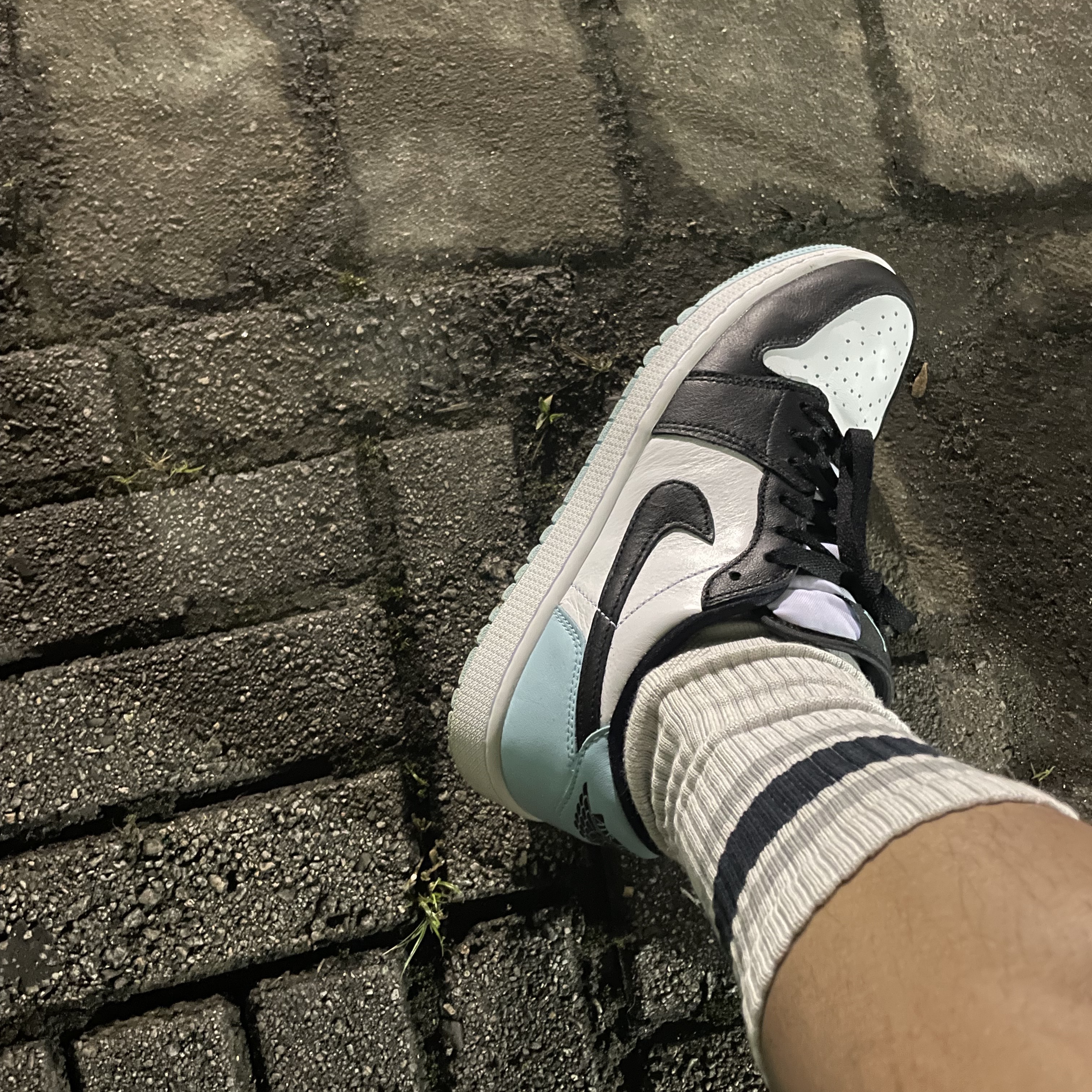 Jordan 1 Low Golf Copa 착용 스타일 - 1