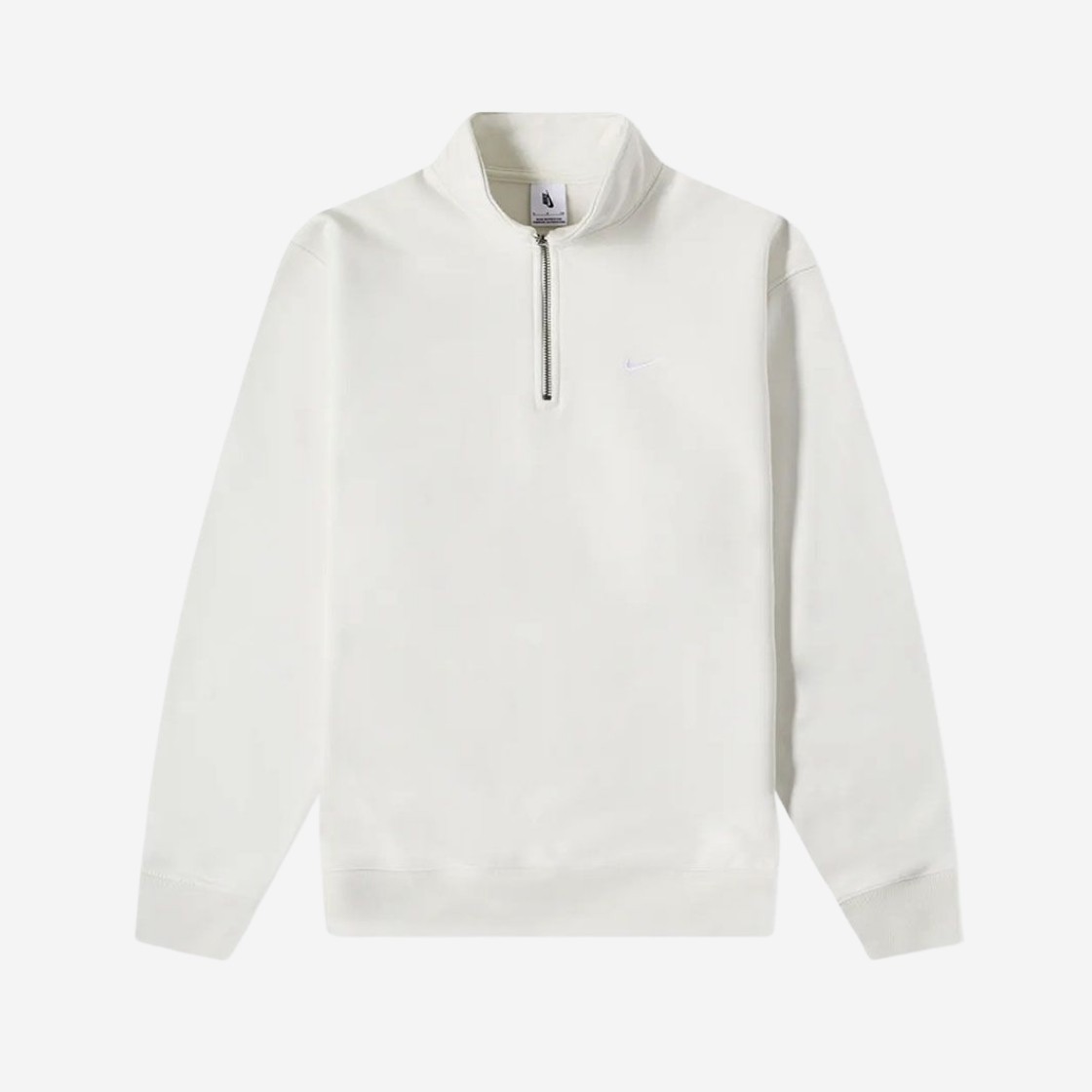 Nike NRG Solo Swoosh Heavy Weight BB Quarter Zip Top Phantom - Asia 상세 이미지 1