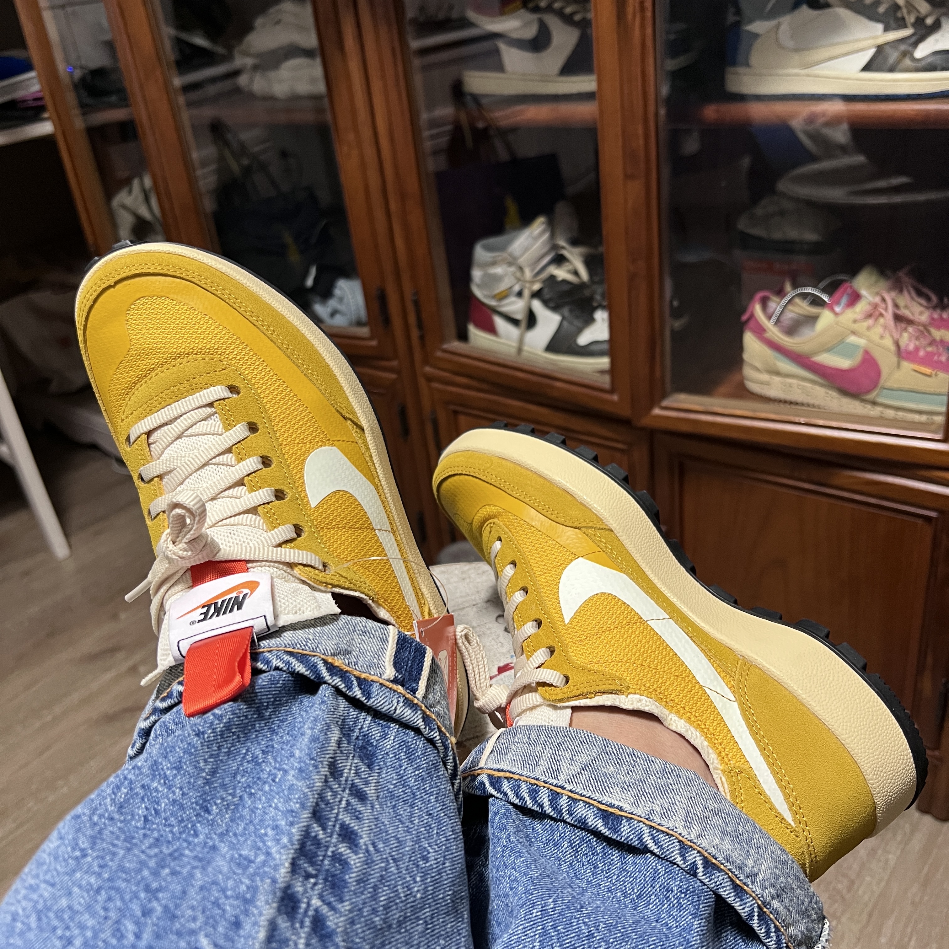 Nike x Tom Sachs General Purpose Shoe Archive, Nike x Union Cortez SP Sesame 착용 스타일 - 2