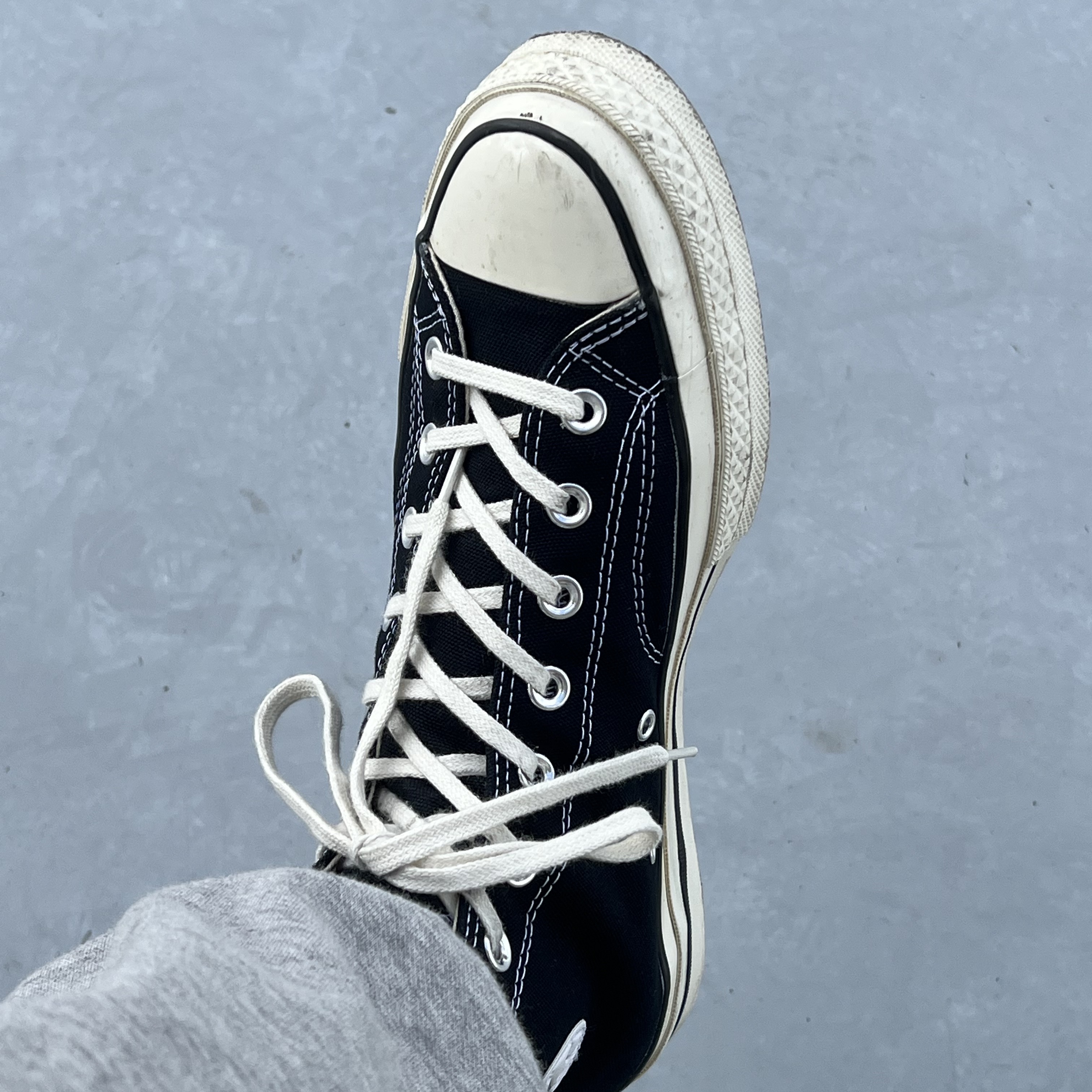 Converse Chuck 70 Hi Black 착용 스타일