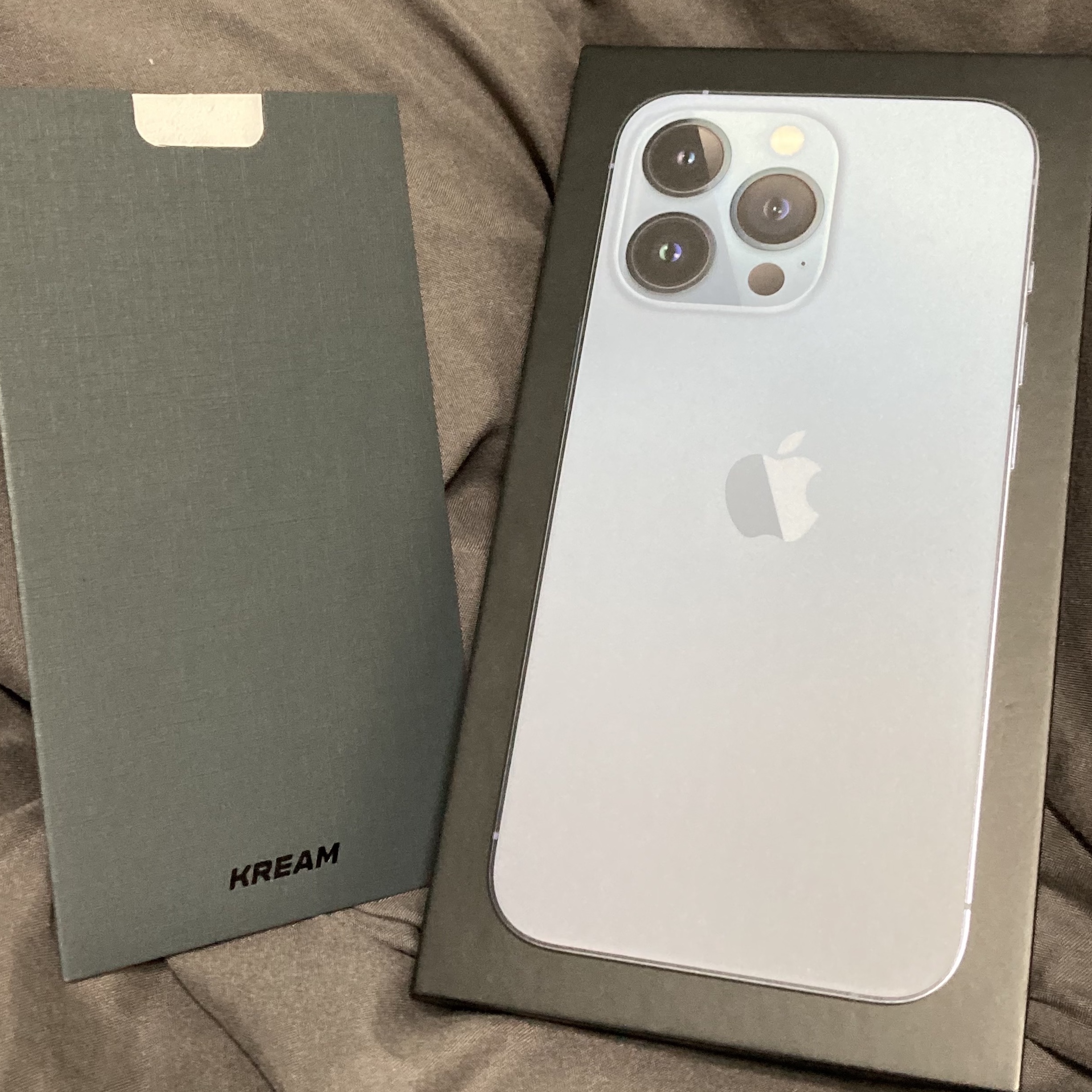 Apple iPhone 13 Pro 128GB Sierra Blue (Korean Ver.) 착용 스타일 - 2
